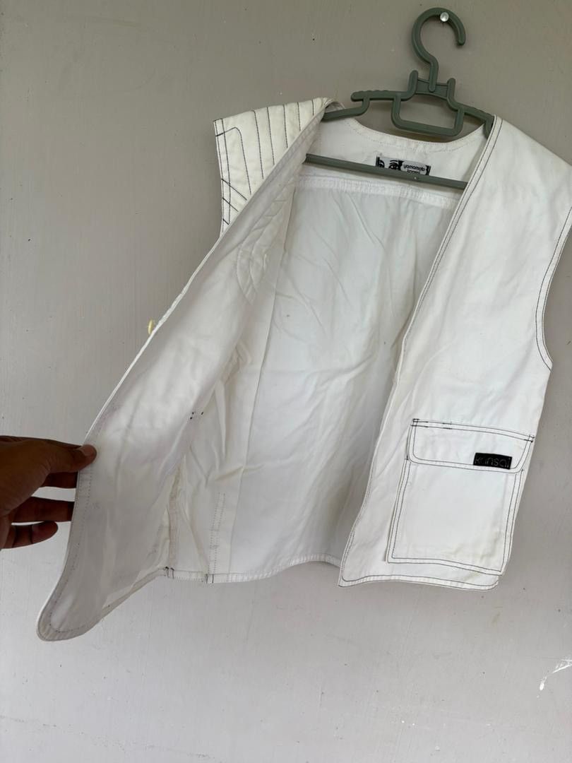 Kansai Yamamoto Vintage Kansai Yamamoto Vest Nice Design Size US M / EU 48-50 / 2 - 2 Thumbnail