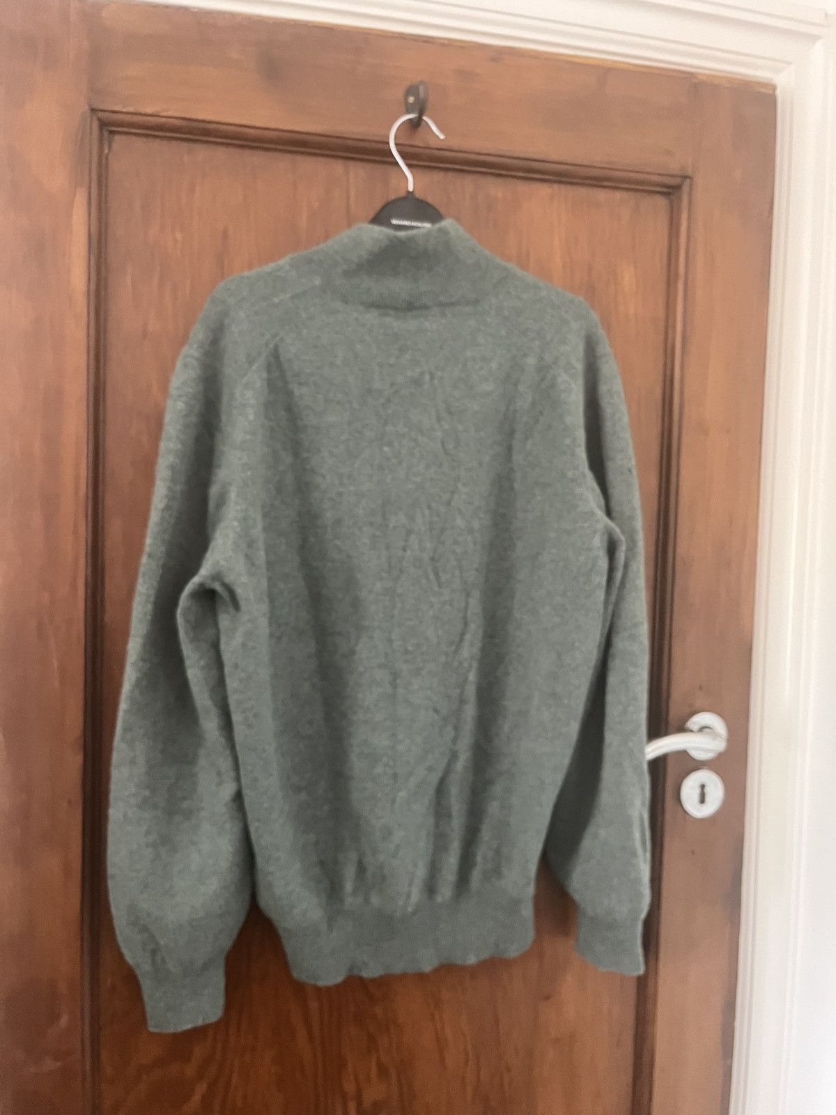 Brunello Cucinelli Brunello Cucinelli green 100% cashmere quarter zip size 48 Size US M / EU 48-50 / 2 - 4 Thumbnail