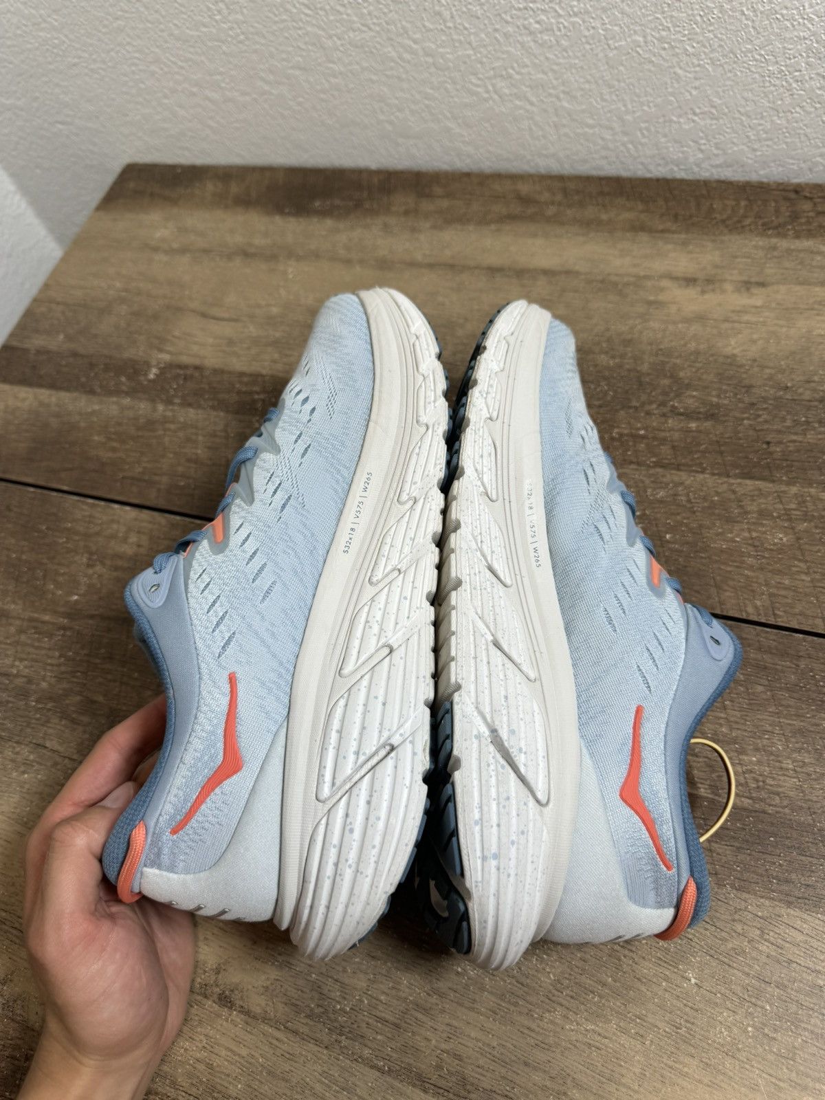Hoka Hoka One One Gaviota 4 Blue Fog Womens Size 11 D Mens 9.5 Size US 11 / IT 41 - 5 Thumbnail