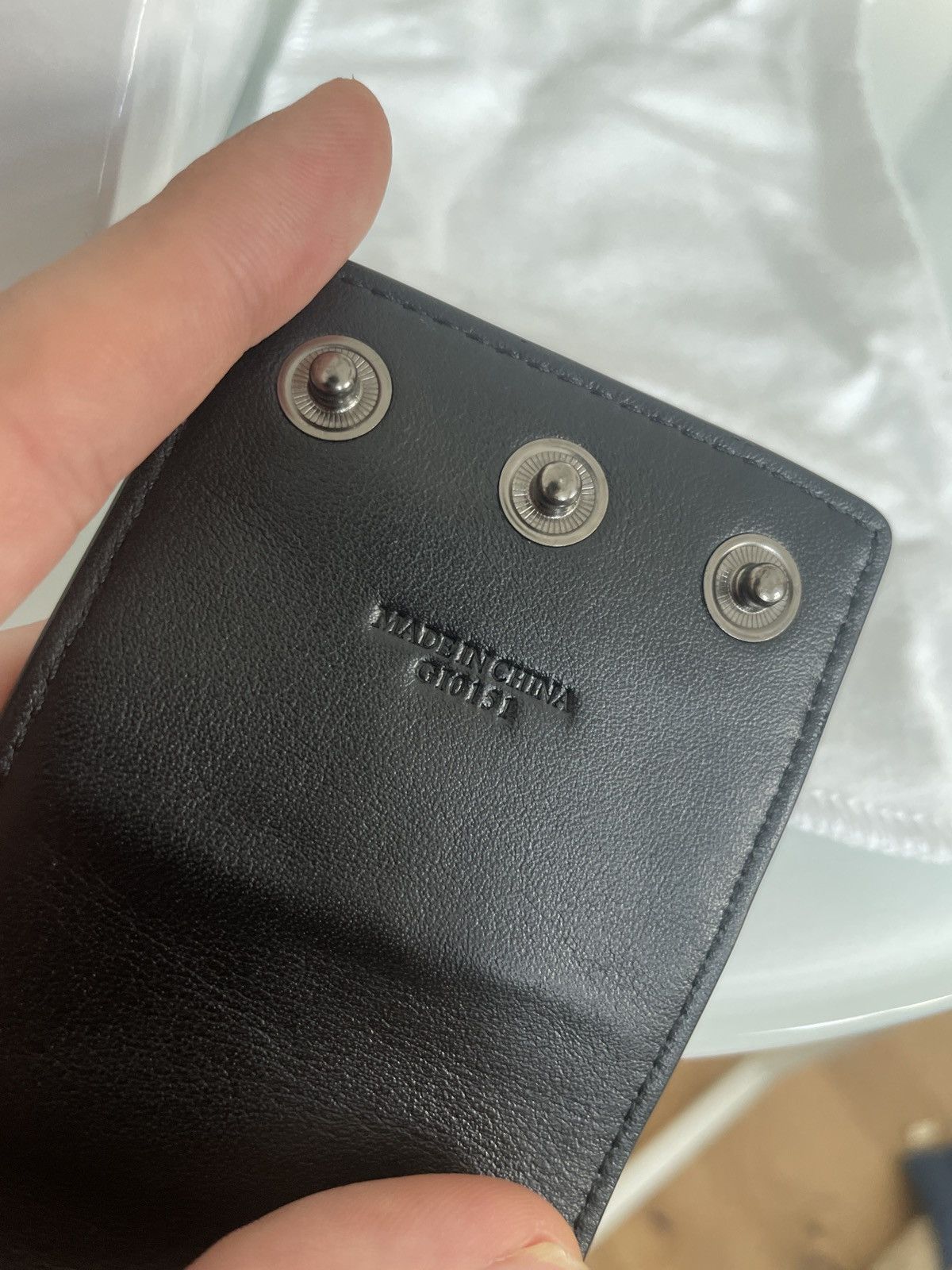Givenchy Givenchy Cowhide Leather Bracelet All Black Stars Size ONE SIZE - 8 Thumbnail