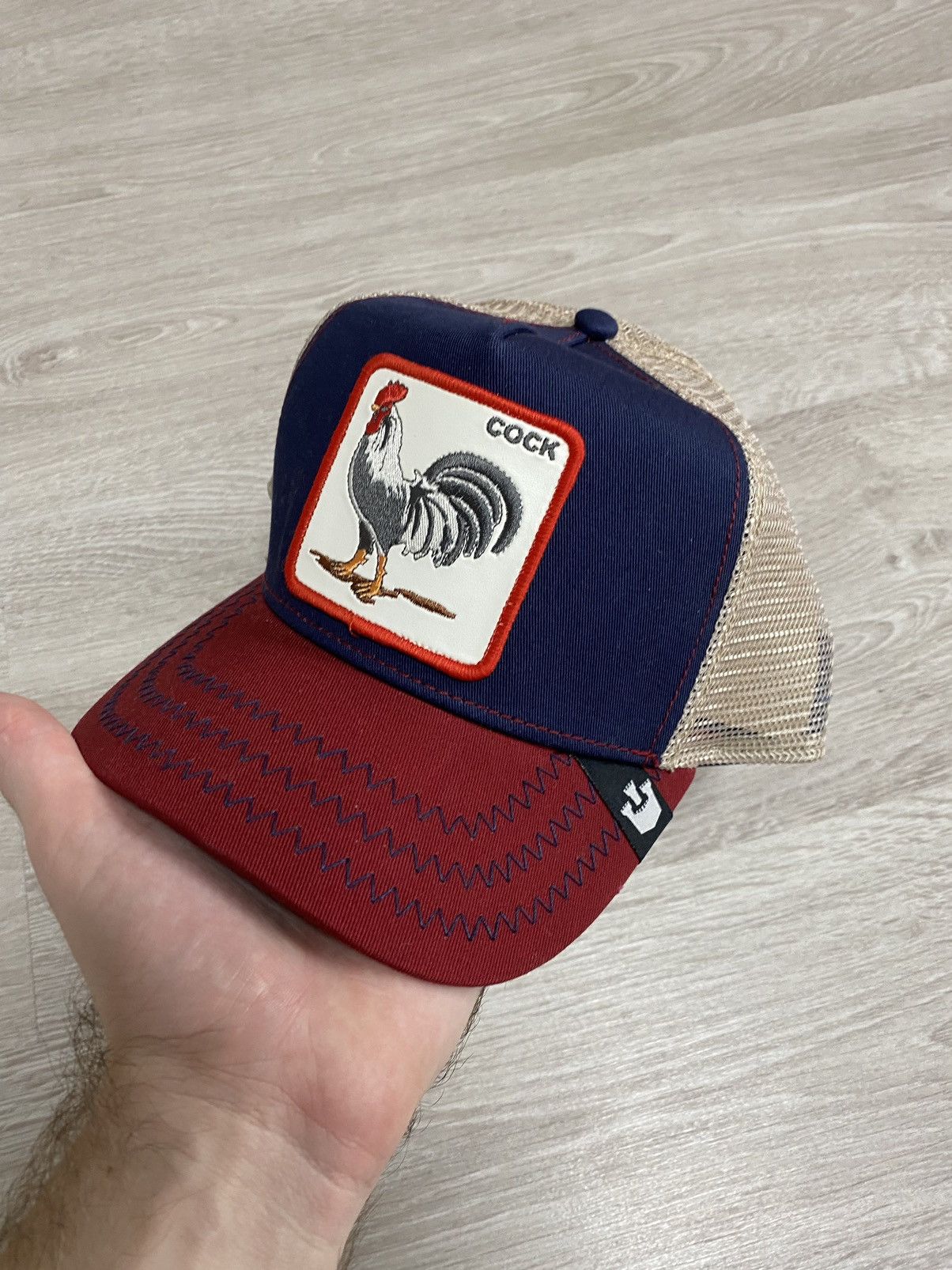 Goorin Bros. Goorin Bros The Farm Trucker The Cock Rooster Navy Hat New Size ONE SIZE - 1 Thumbnail