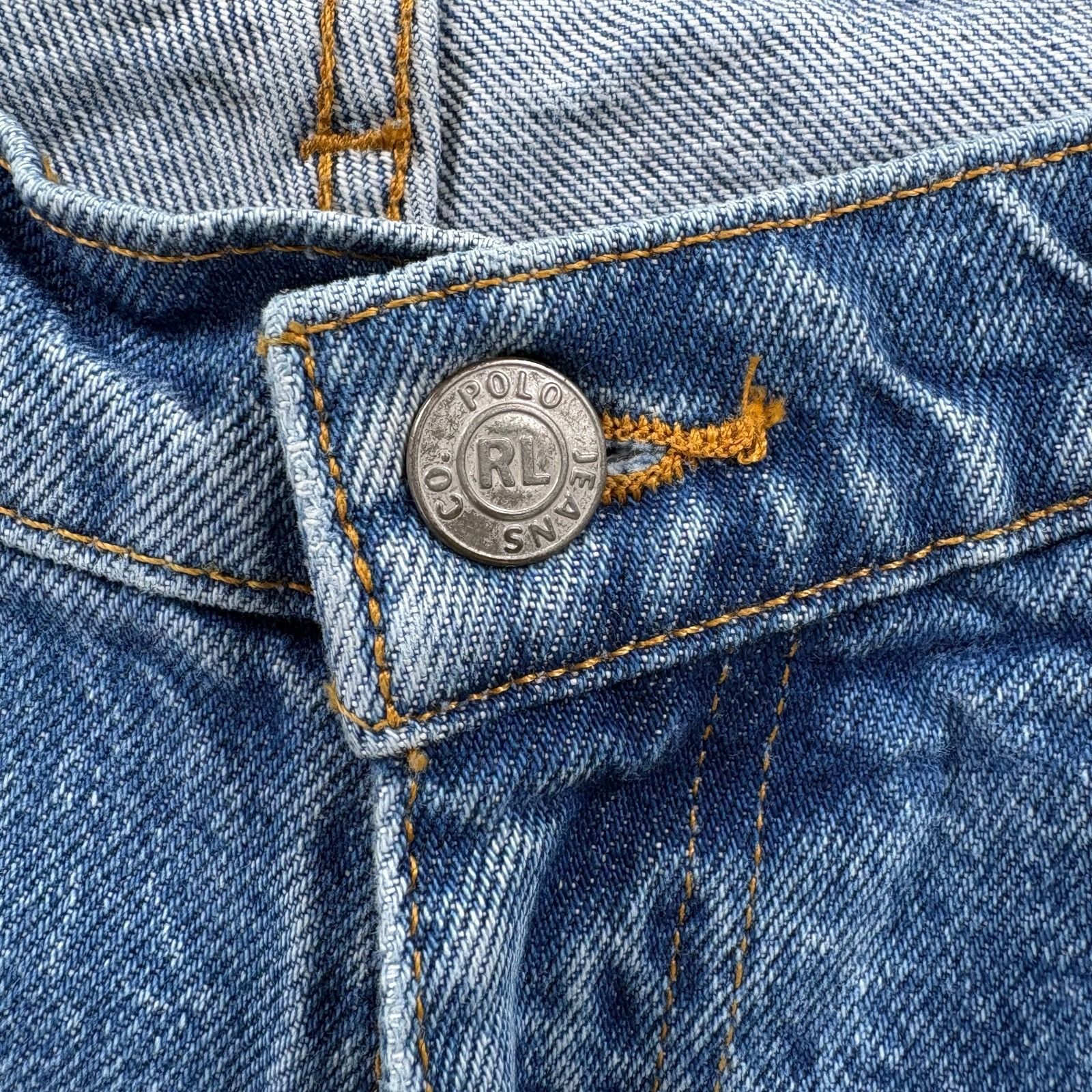 Polo Ralph Lauren Vintage Y2K Polo Jeans Ralph Lauren Flag 36x34 Relaxed Fit B Size US 36 / EU 52 - 6 Thumbnail