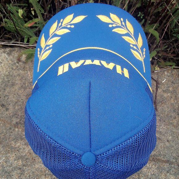 Vintage Vintage Hawaii Scrambled Eggs Rope Snap Back Trucker Hat Size ONE SIZE - 2 Thumbnail