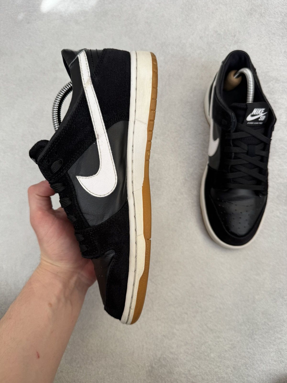 Nike SB Vintage Nike Zoom Dunk Pro SB Low Black Gum US8 854866-019 Size US 8 / EU 41 - 7 Thumbnail