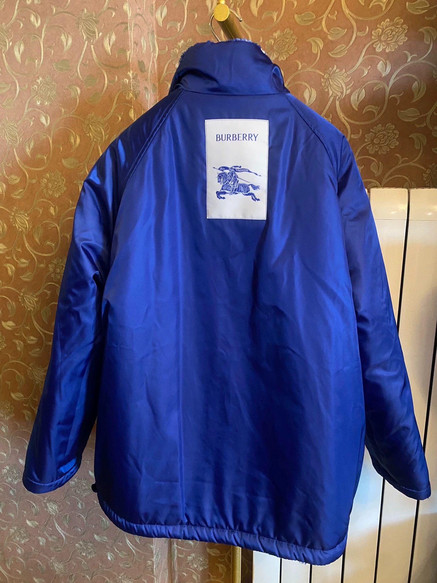 Burberry Burberry Double-Sided Check Blue Waterproof Jacket Size 48 Size US M / EU 48-50 / 2 - 3 Thumbnail