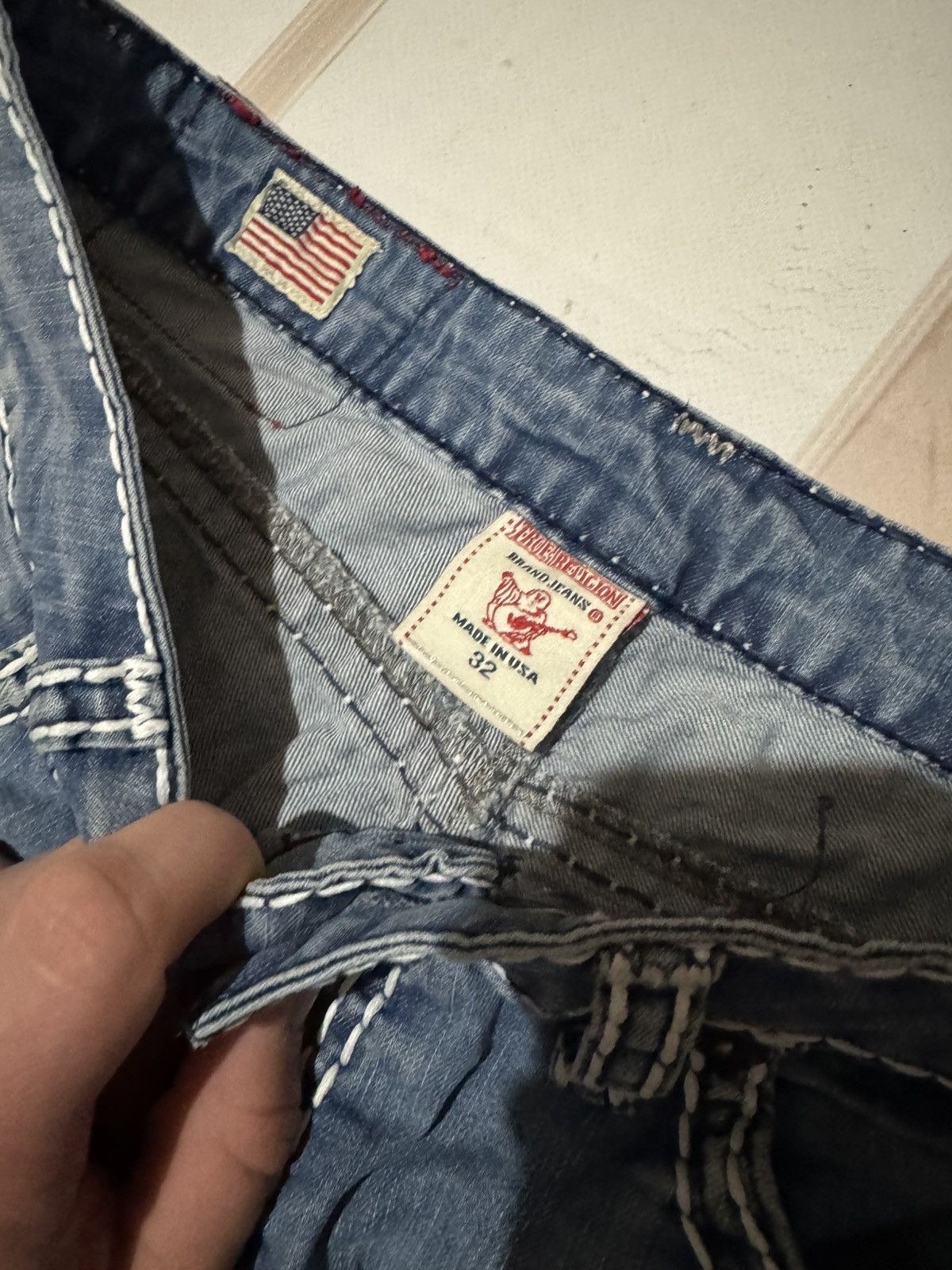 True Religion True Religion Denim Jeans – Iconic Stitching / Clean Wash Size US 32 / EU 48 - 5 Thumbnail