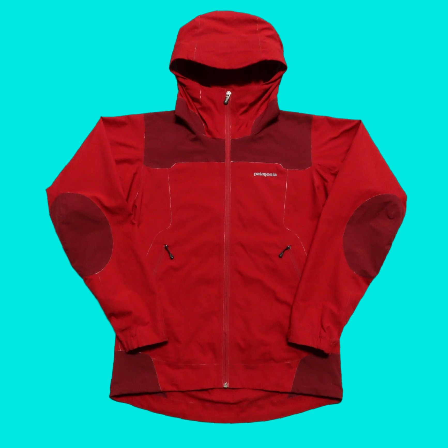 Patagonia VINTAGE Patagonia Parka Jacket Men Medium Red Jacket Parka Red Vintage Mens 90s Size US M / EU 48-50 / 2 - 1 Thumbnail