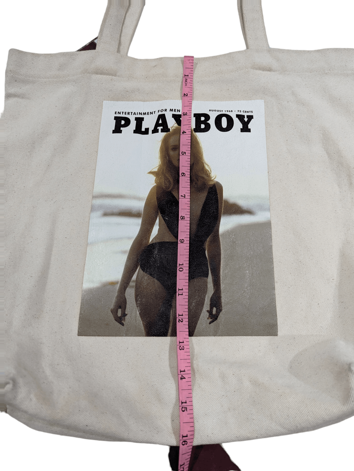 KMRii × Le Grande Bleu (L.G.B.) × Playboy PLAYBOY MAGAZINE TOTE BAG Size ONE SIZE - 8 Thumbnail