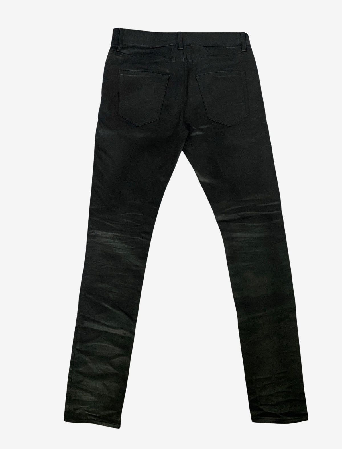 Saint Laurent Paris Saint Laurent AW15 Waxed Denim D02 Sz.31 Size US 31 - 2 Thumbnail