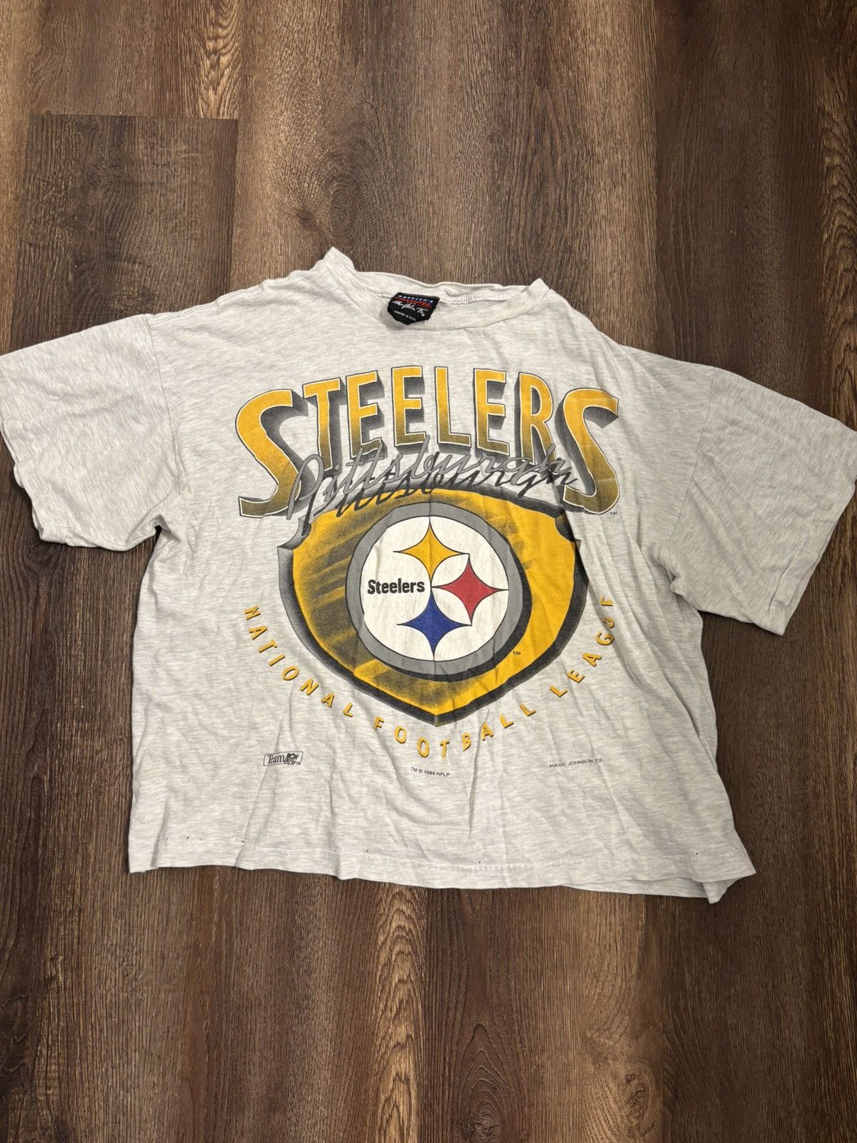 Vintage Steelers vintage tee Size US XL / EU 56 / 4 - 1 Thumbnail