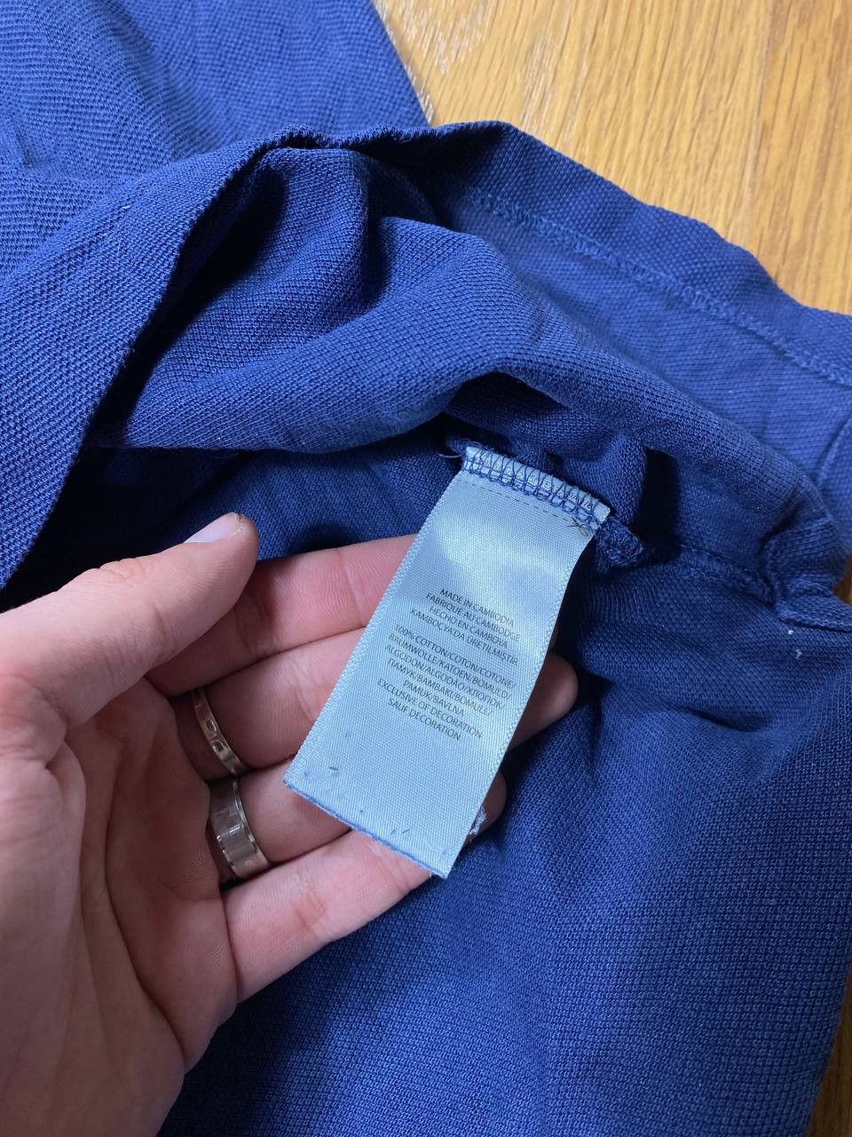 Polo Ralph Lauren × Ralph Lauren Vintage Y2K Chief Keef Ralph Lauren Navy New York Polo Size US L / EU 52-54 / 3 - 7 Thumbnail