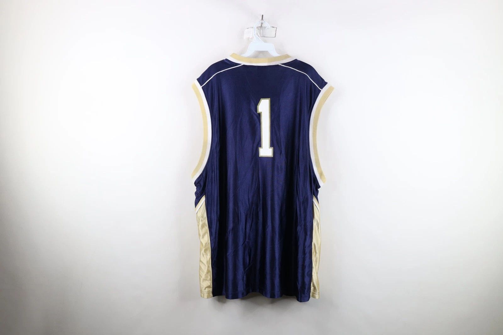 Adidas Deadstock Vintage Y2K Adidas University Basketball Jersey Size US XL / EU 56 / 4 - 15 Thumbnail