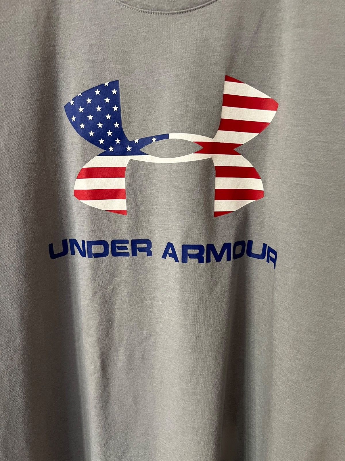 Under Armour × Vintage Under Armour USA Flag Military Heatgear Tee T shirt thermo Size US XL / EU 56 / 4 - 4 Thumbnail