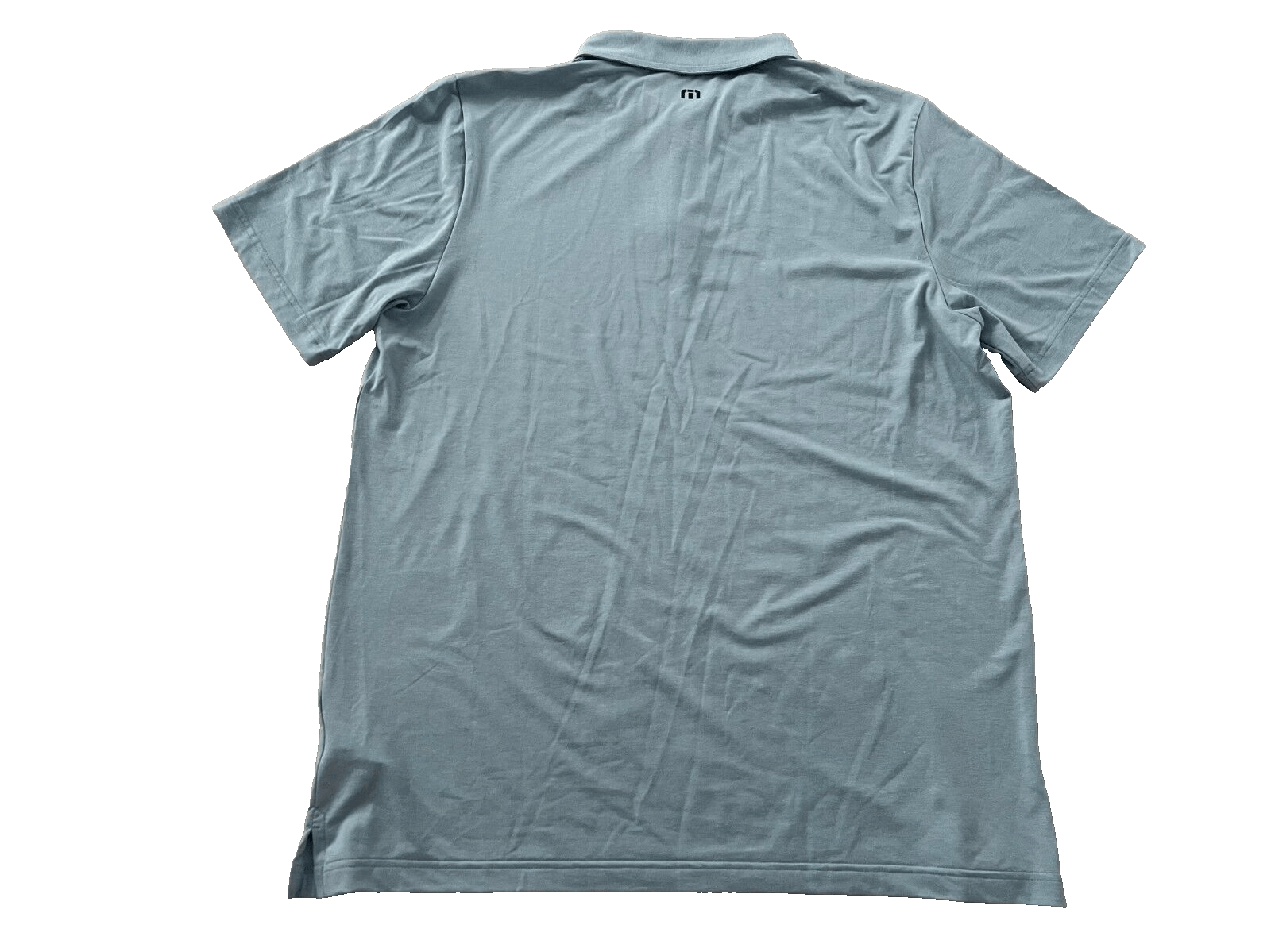 TravisMathew Travis Mathew Jungle Pyramid Polo Heather Ash Blue ( XL ) Size US XL / EU 56 / 4 - 4 Thumbnail