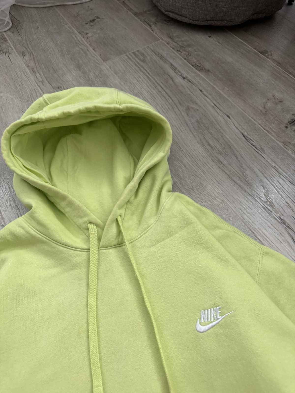 Nike × Nike ACG Nike Basic Logo Green Yellow Hoodie Size US 11 / EU 44 - 5 Thumbnail