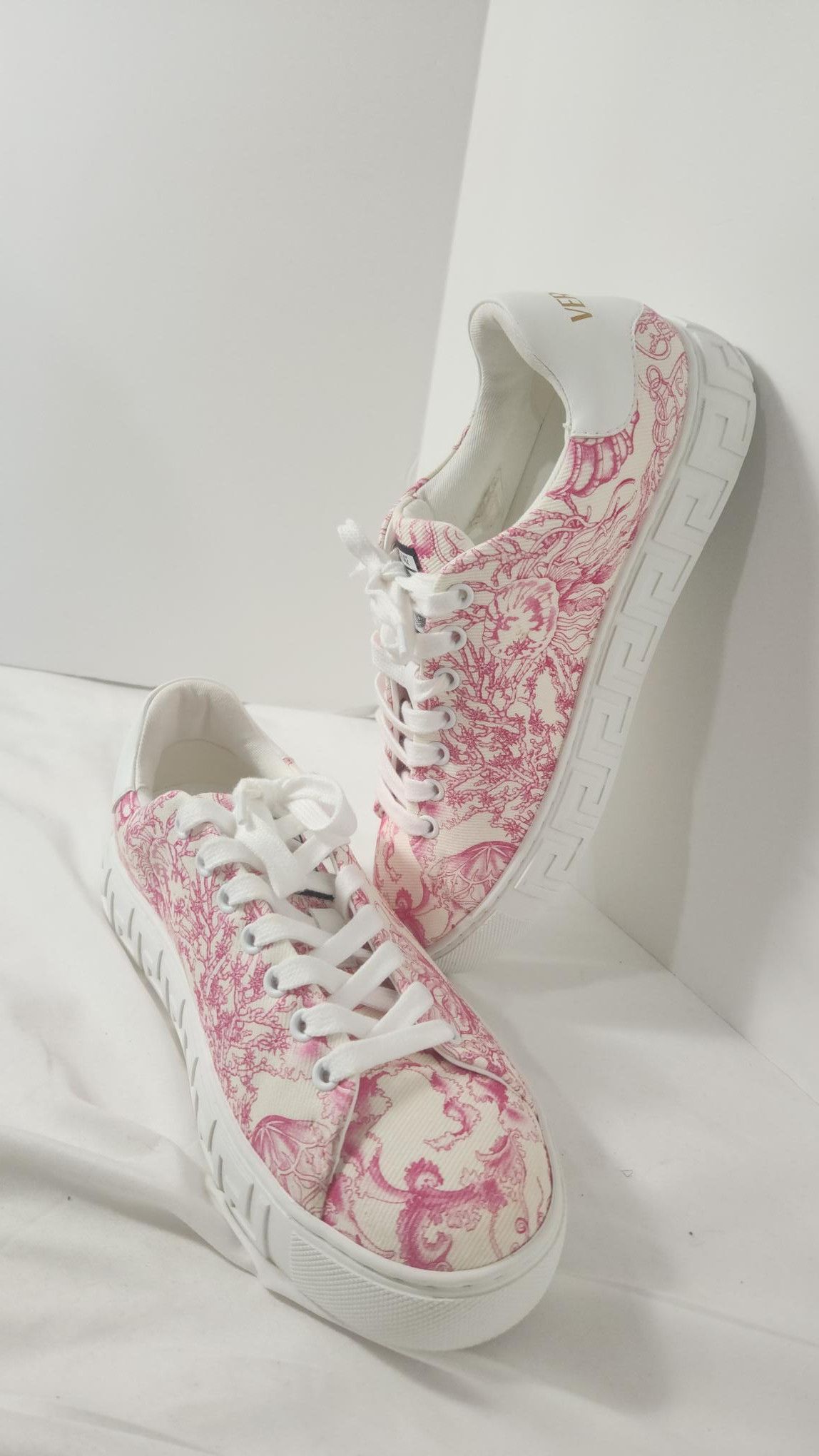 Versace Versace Barocco Greca Sneakers Size US 8.5 / IT 38.5 - 8 Thumbnail