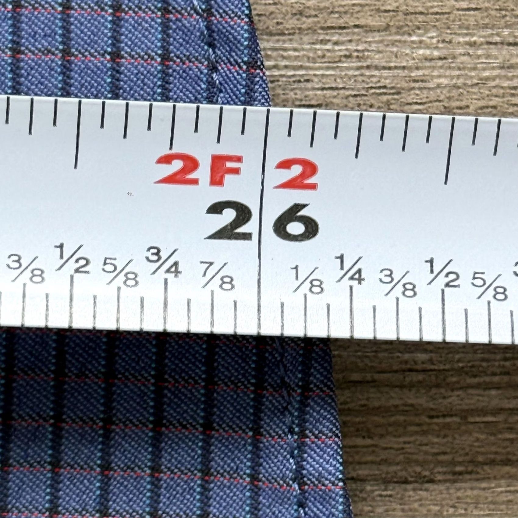 UNTUCKit UNTUCKit Shirt Mens Small Blue Check Regular Fit Button Up Long Sleeve (Stain) Size US S / EU 44-46 / 1 - 6 Thumbnail