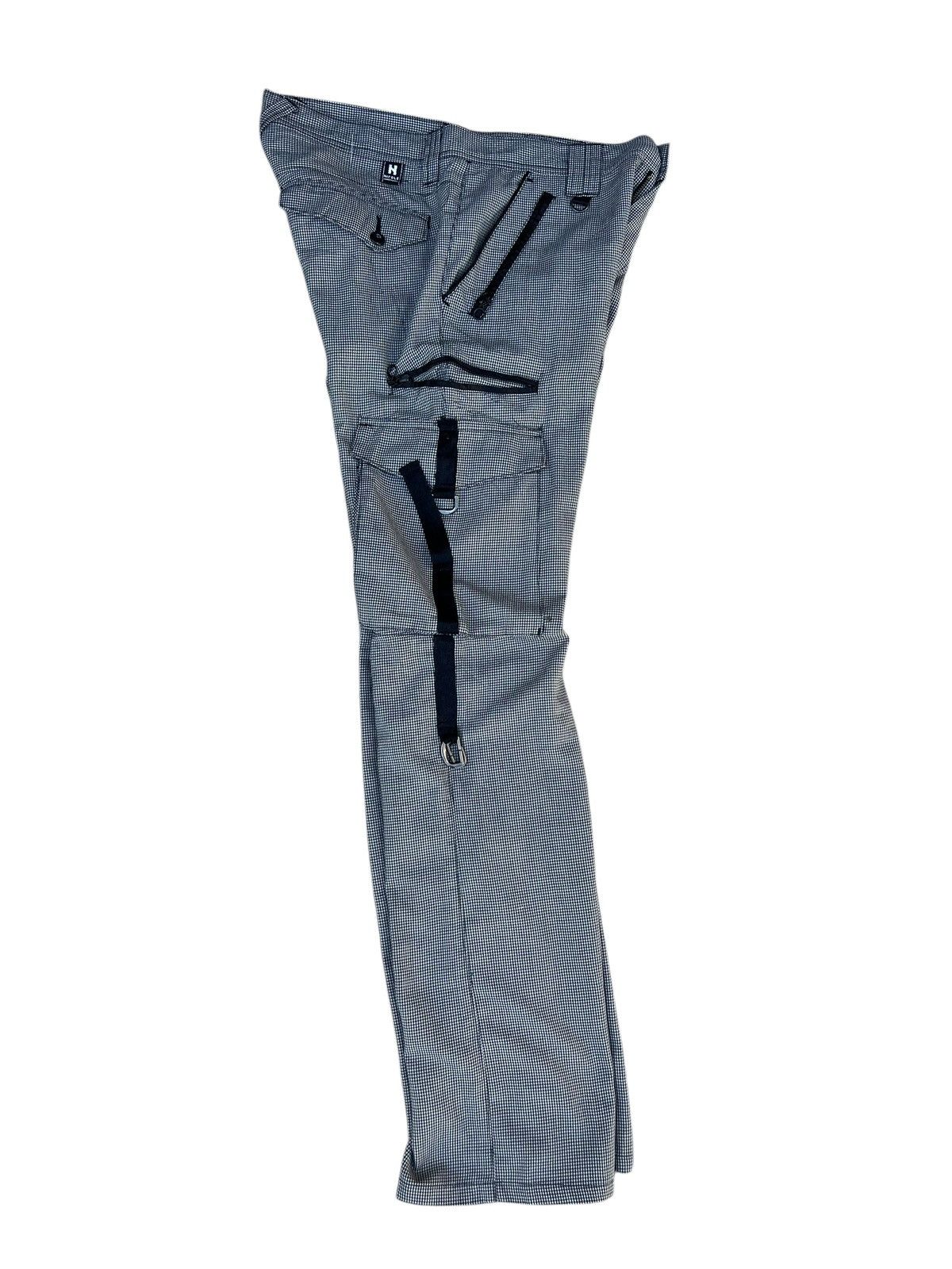 Nicole Club Nicole Hideaways Japan Houndstooth Cargo Flare Trouser Pant Size US 30 / EU 46 - 14 Thumbnail