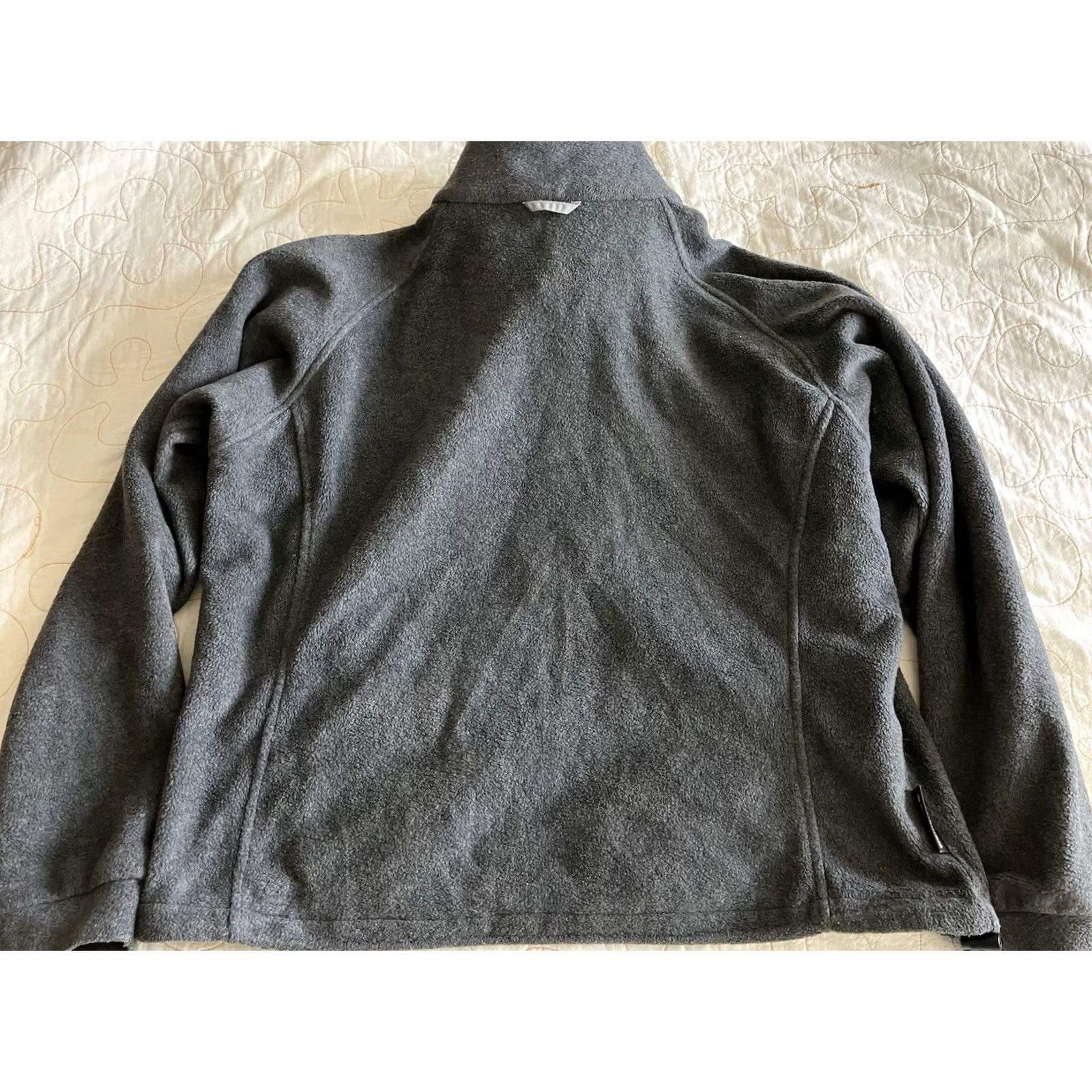 Vintage Columbia Jacket Womens M Gray Core Interchange Polyester Fleece Full Zip Pockets Outdoor Shirt Size M / US 6-8 / IT 42-44 - 7 Thumbnail