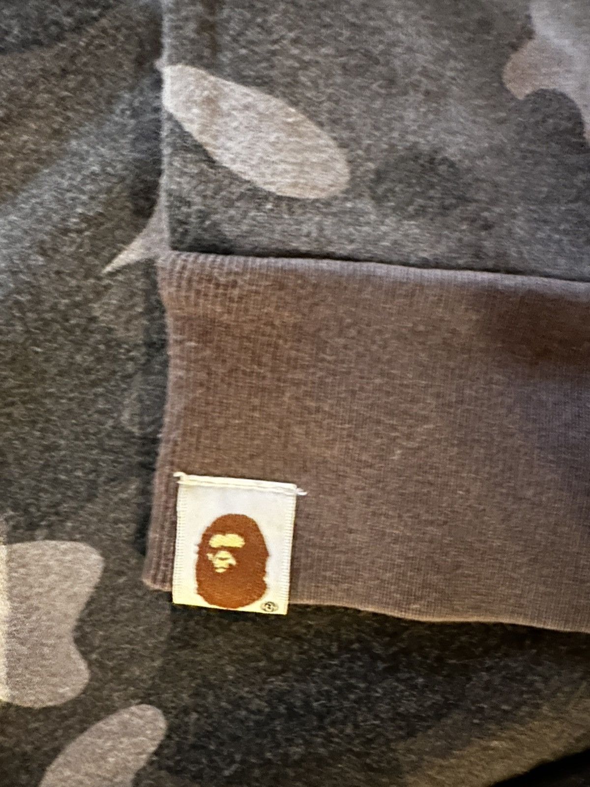 Bape BAPE Gray Camo Long Sleeve Size US L / EU 52-54 / 3 - 3 Thumbnail