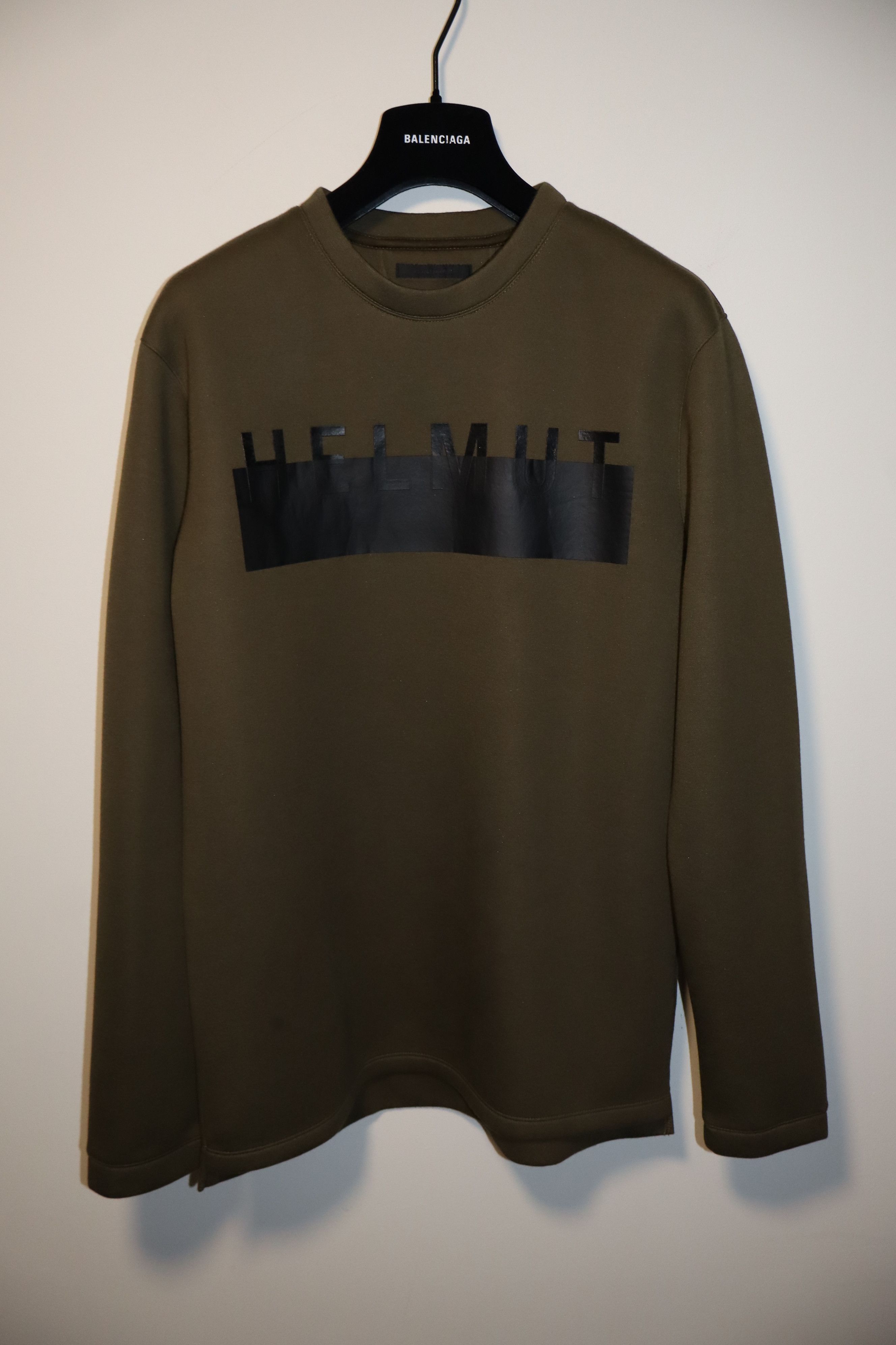 Helmut Lang Oversized neoprene sweatshirt Size US XS / EU 42 / 0 - 1 Thumbnail