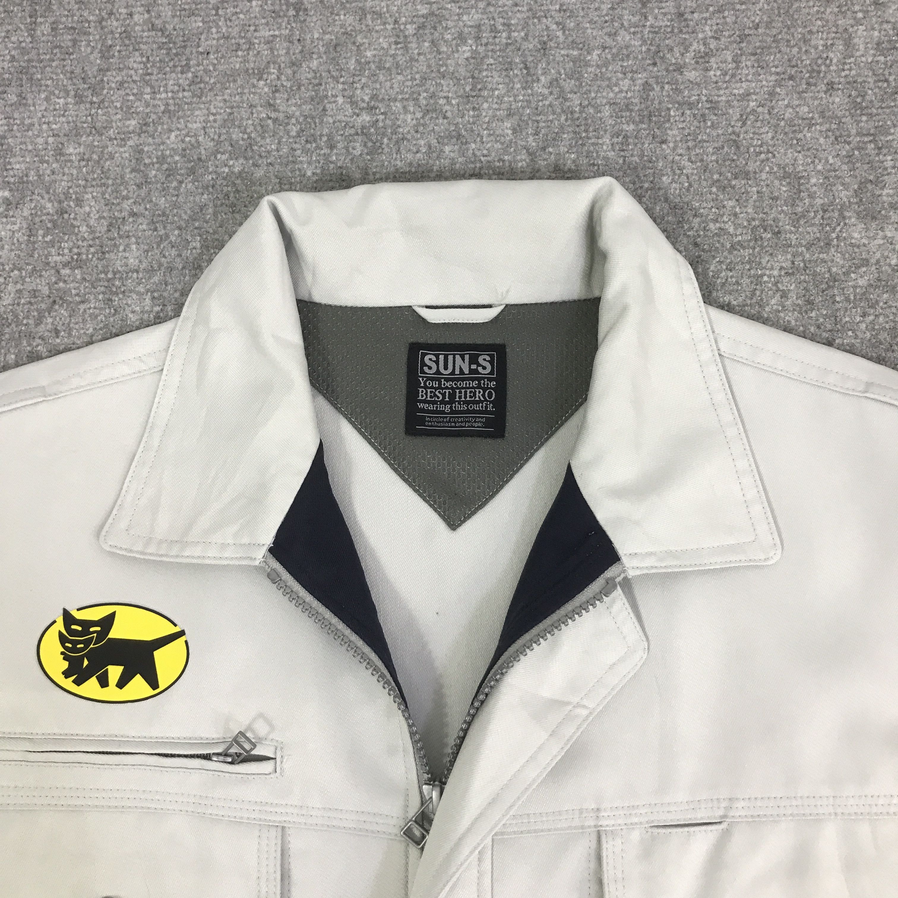 Japanese Brand YAMATO TRANSPORT JAPAN WORK JACKET K84B5 Size US XL / EU 56 / 4 - 9 Thumbnail