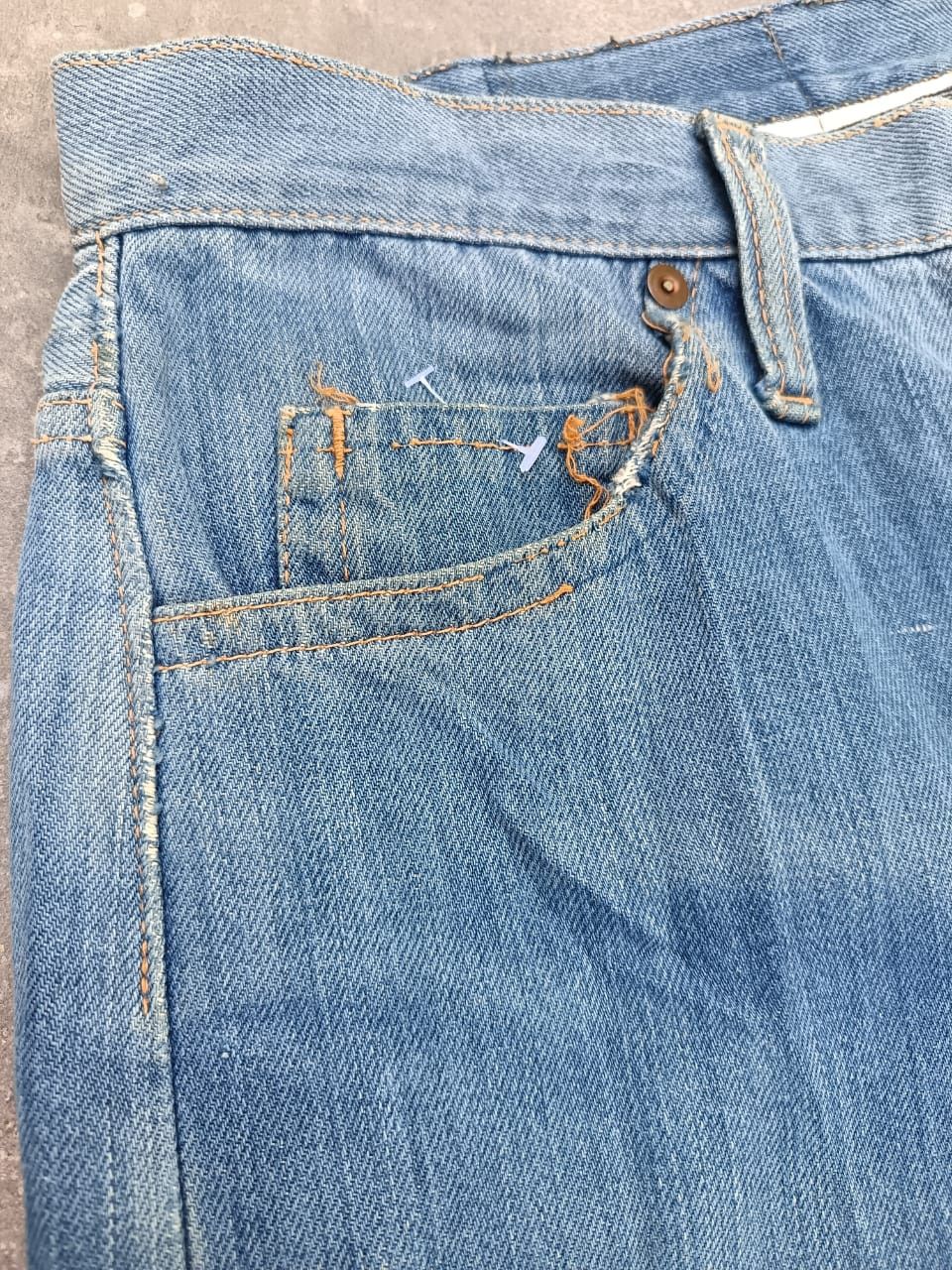 Vintage Rare vintage 70s Cisco salvage boot cut flare jeans Size US 31 - 2 Thumbnail