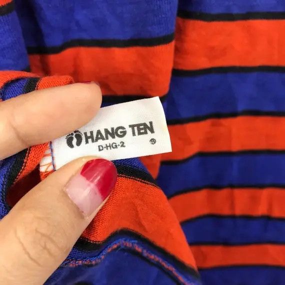 Hang Ten Vtg HANG TEN HAWAII Surf Beach Striped Tee Shirt Surfing Size US S / EU 44-46 / 1 - 5 Thumbnail
