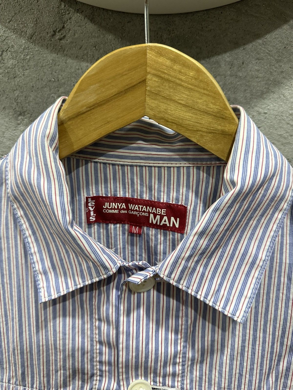 Comme des Garcons AW2002 Junya Watanabe CDG X Levis Hickory Light Jacket Size US M / EU 48-50 / 2 - 15 Thumbnail