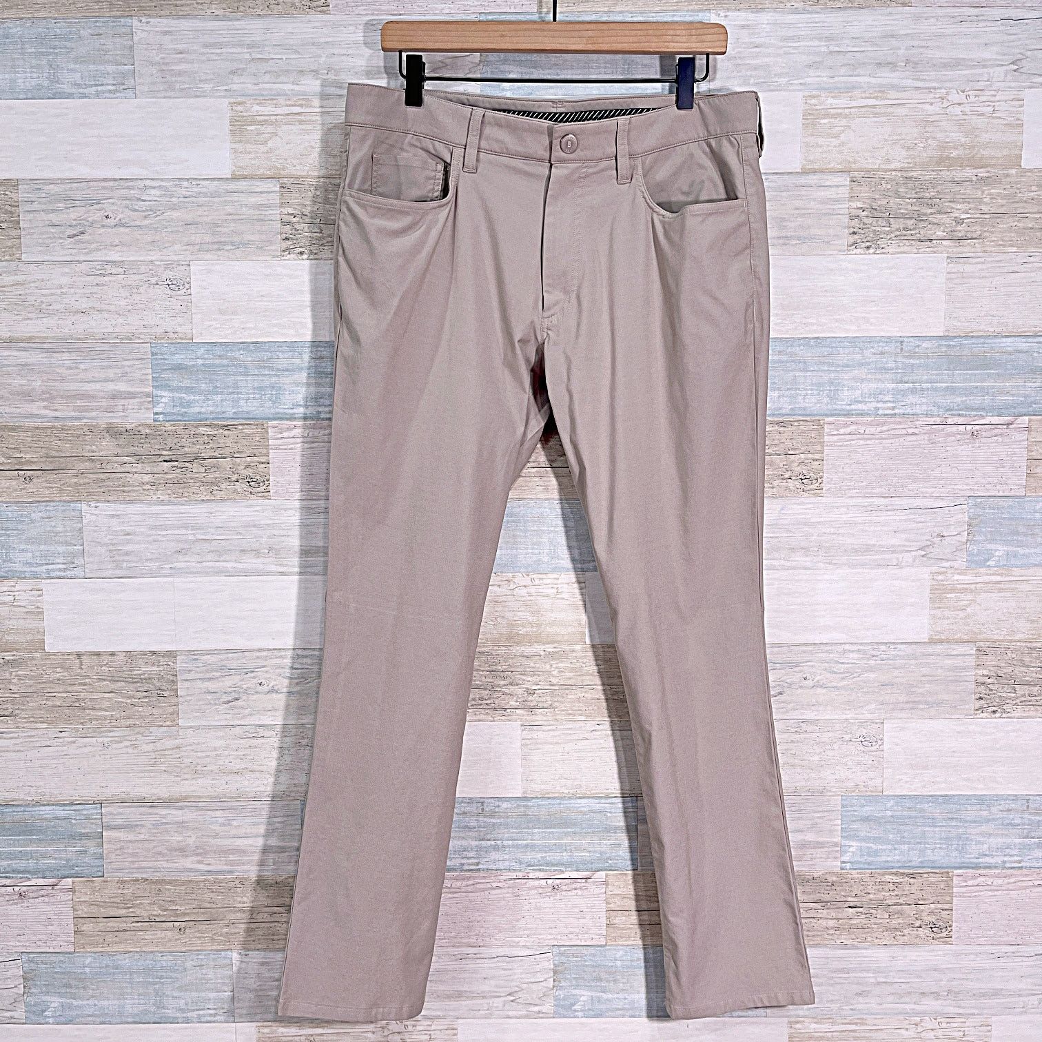 Bonobos Bonobos Golf Performance Tailored Pants Beige Mens 34x30 Size US 34 / EU 50 - 1 Thumbnail
