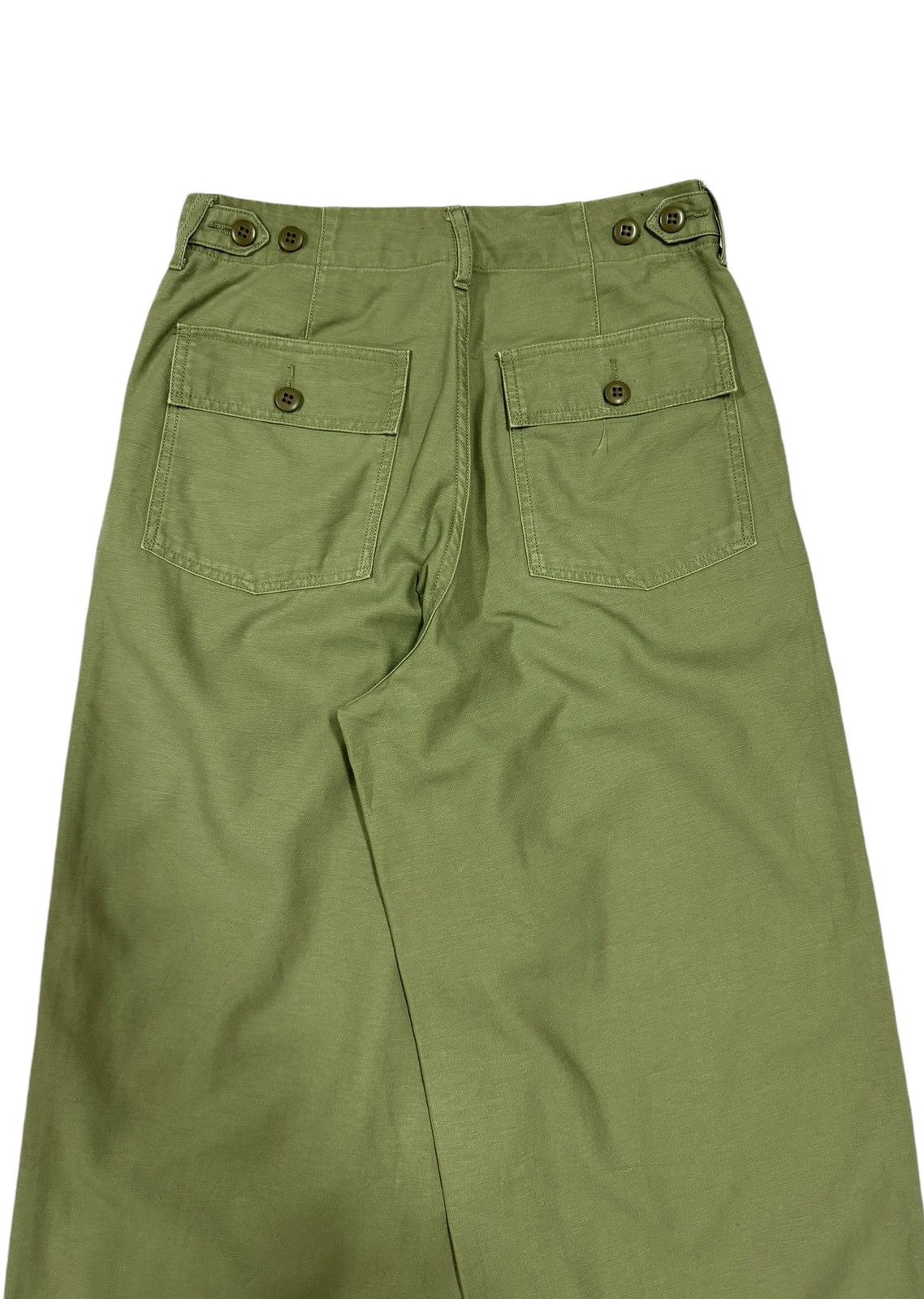 Japanese Brand Coen Co.Ltd Japan Fatigue Olive Green Pant Size US 30 / EU 46 - 13 Thumbnail