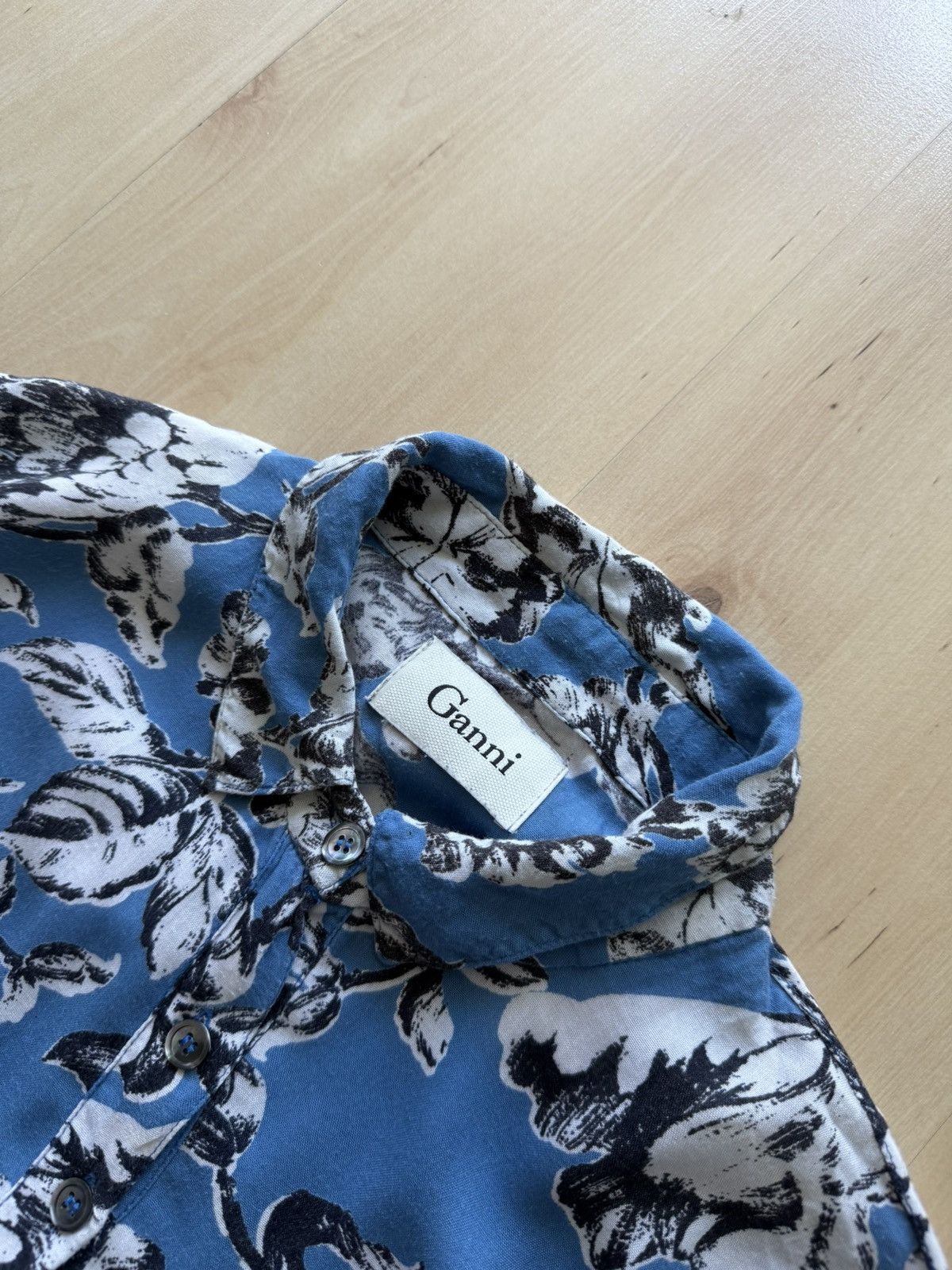 Ganni Ganni Daria flower dress Size S / US 4 / IT 40 - 3 Thumbnail