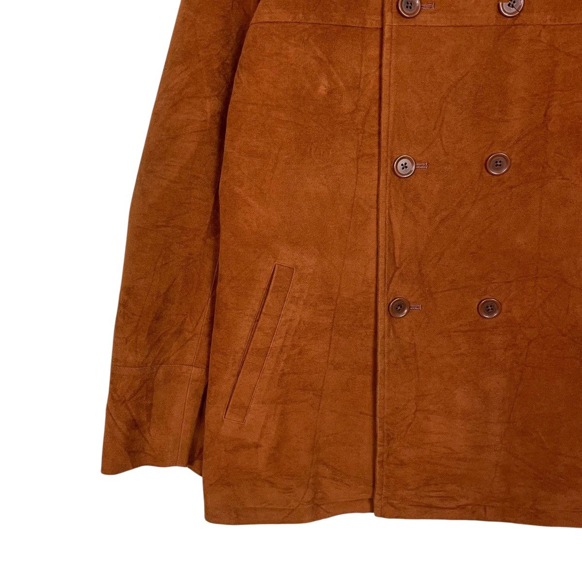 Romeo Gigli Gigli Brown Double Breasted Jacket Size US M / EU 48-50 / 2 - 3 Thumbnail