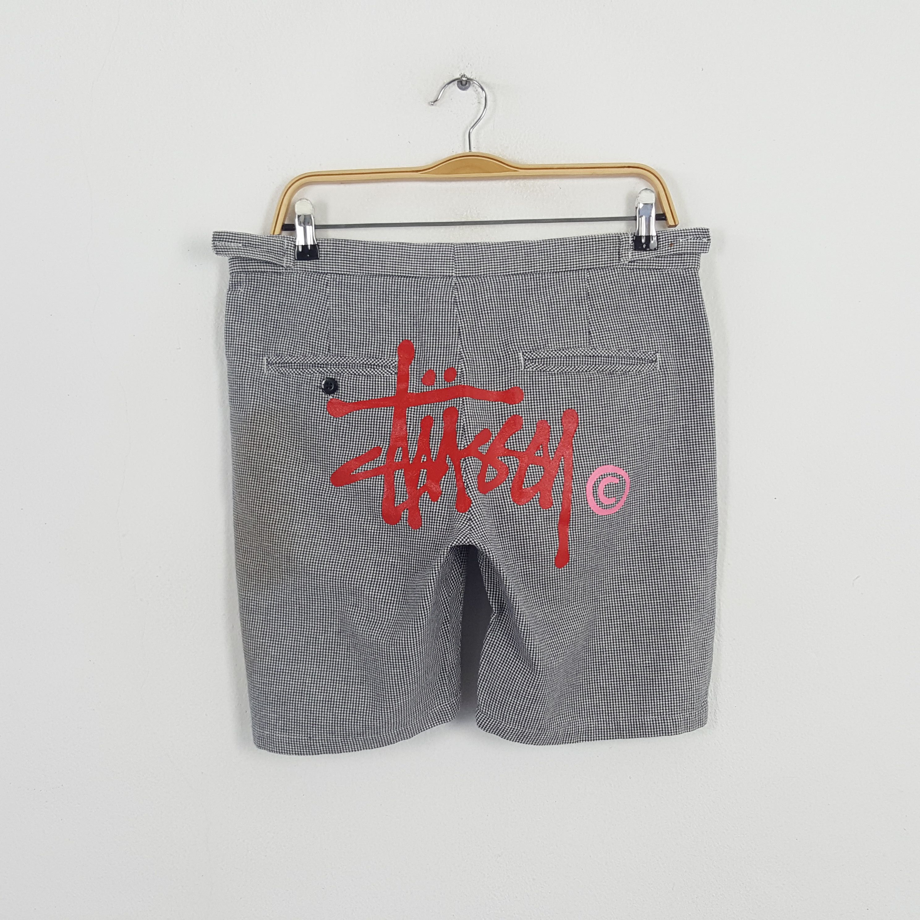 Stussy × Vintage Vintage Stussy Streetwear Style Shorts Pants Jorst Size US 33 - 1 Thumbnail