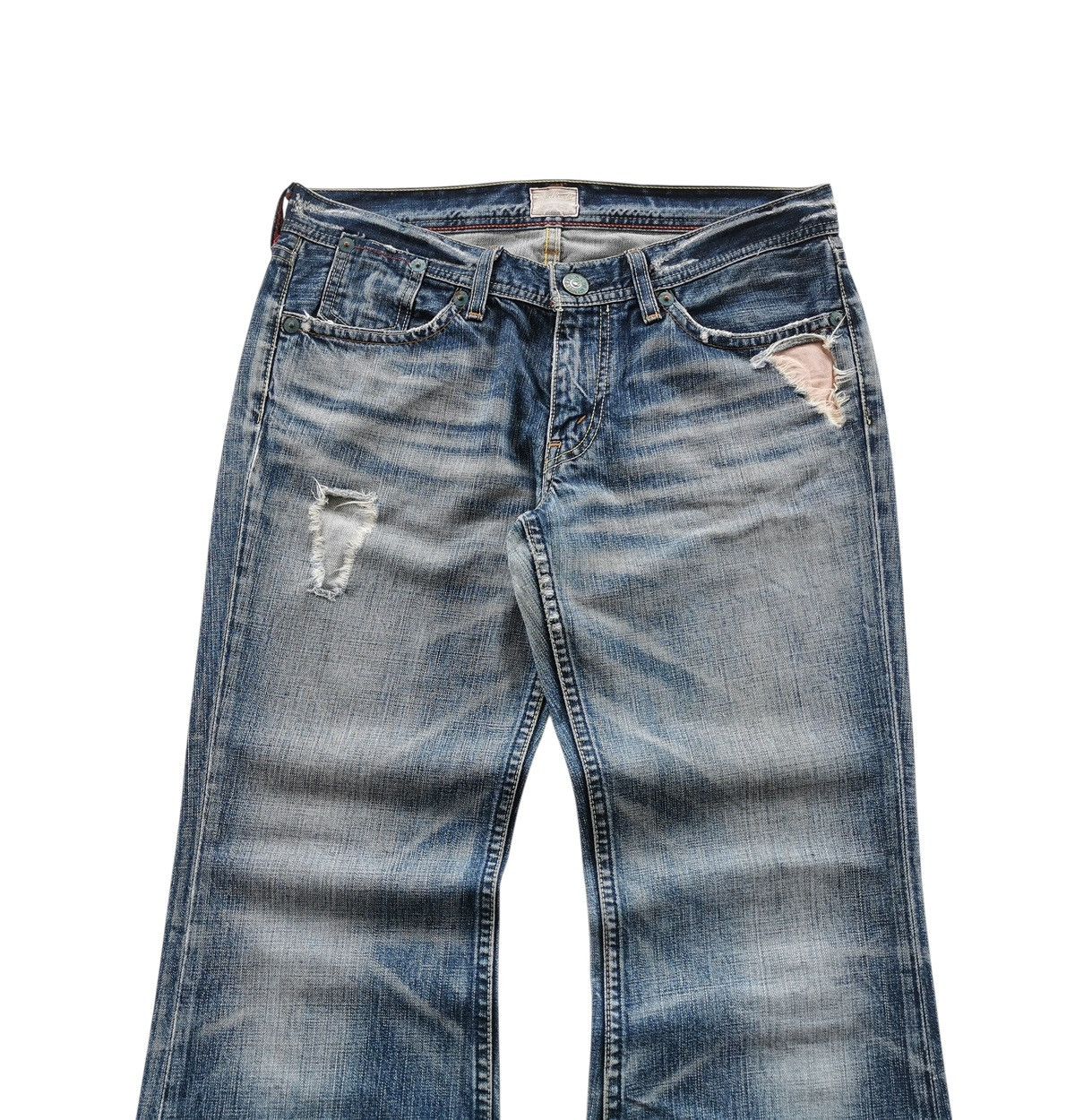 Levi's Womens Vintage Levis Redloop Flare Jeans Style Vibes LGB Size 32" / US 10 / IT 46 - 5 Thumbnail