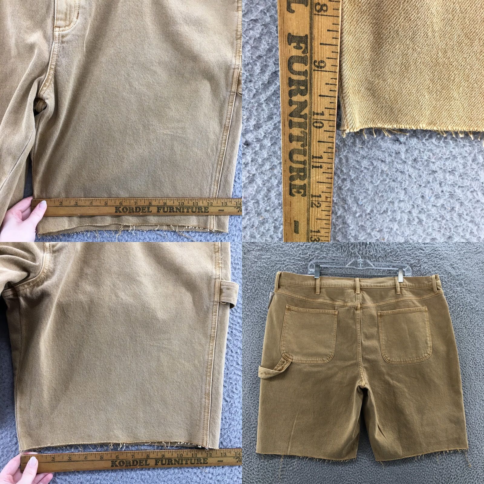 Vintage Arizona Jean Co Advance Flex 360 Shorts Mens 42 Brown Hi-Rise Bermuda 5-Pocket Regular 10in Inseam NEW Size US 42 / EU 58 - 8 Thumbnail
