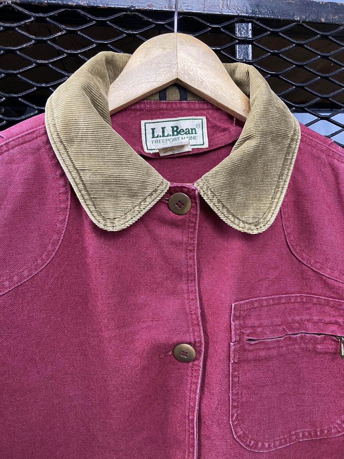L.L. Bean × Vintage RARE! L.L Bean 80s Vintage Duck Canvas Field Jacket Size S / US 4 / IT 40 - 4 Thumbnail