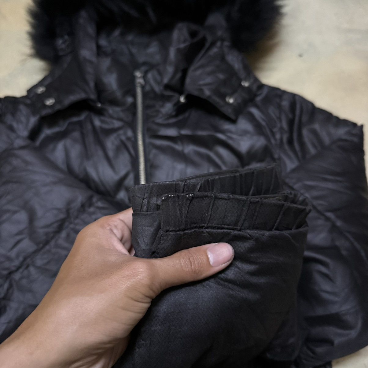 Japanese Brand LAV Puffer Down Jacket Size L / US 10 / IT 46 - 12 Thumbnail