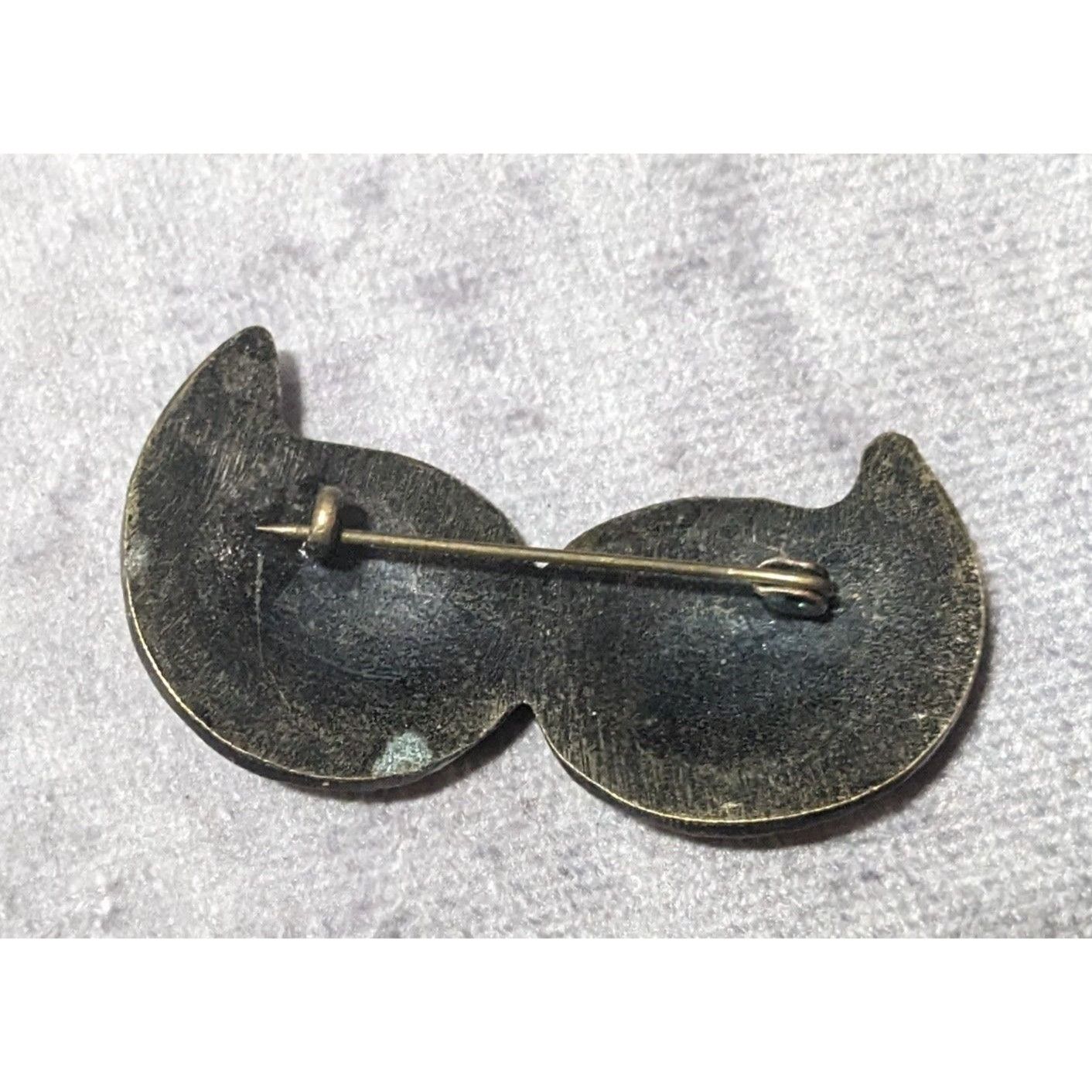 Other Vintage Traditional Textured Abstract Brooch Size ONE SIZE - 6 Thumbnail