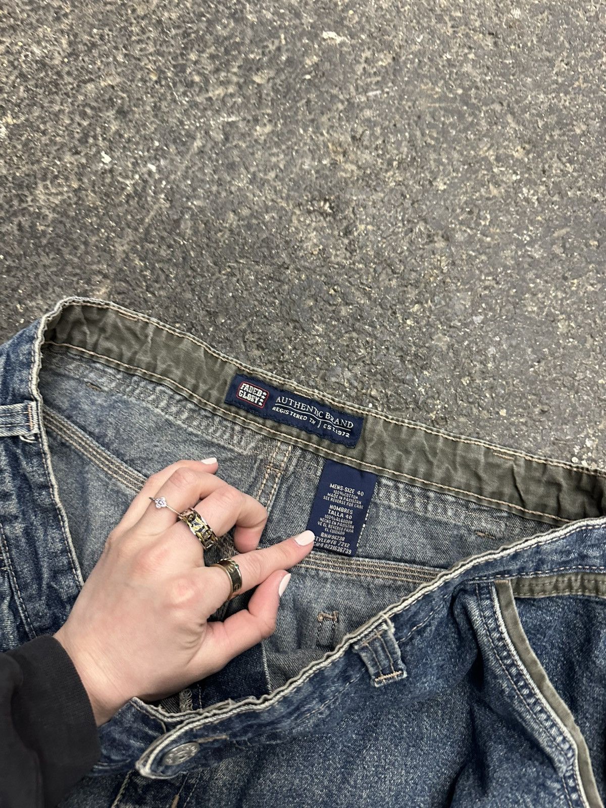 Other Y2K cargo baggy jorts Size US 36 / EU 52 - 4 Thumbnail