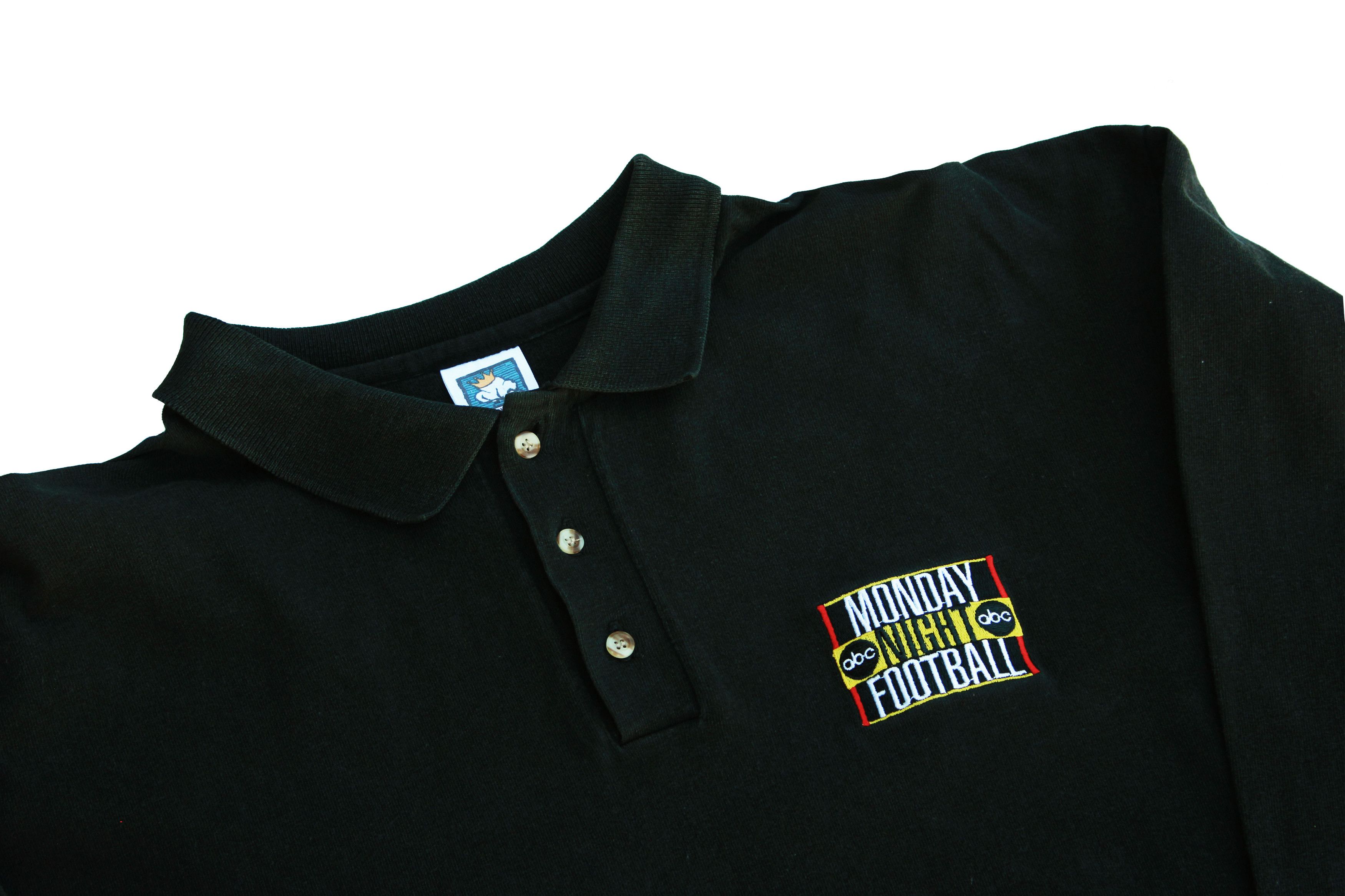 NFL VTG 90's Monday Night Football Polo Shirt Size US M / EU 48-50 / 2 - 2 Thumbnail