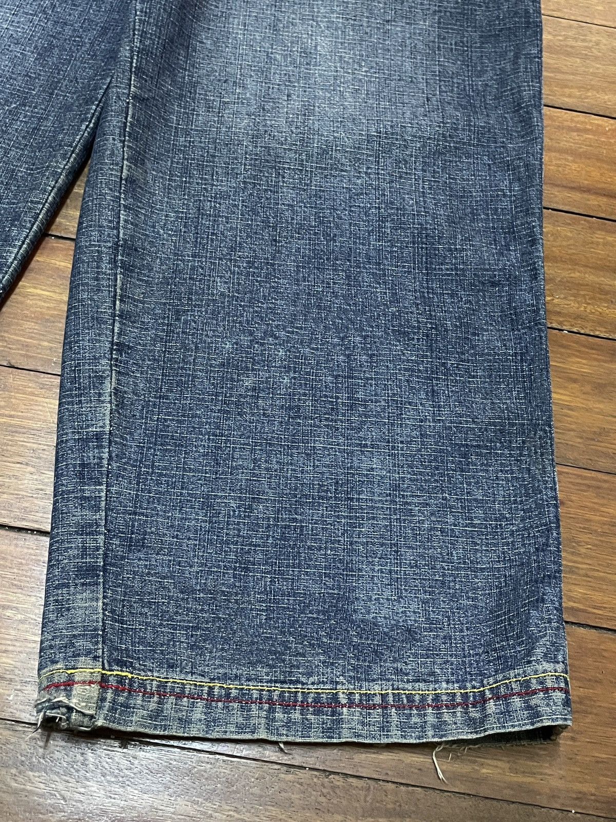 Fubu Rare Vintage Brand Fubu Platinum Patchwork Baggy Jeans 2000s Size US 36 / EU 52 - 6 Thumbnail