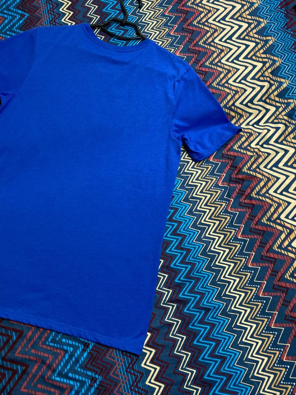 Nike × Vintage 90s VIntage Nike Y2k Big Logo Navy Tshirt Size US S / EU 44-46 / 1 - 12 Thumbnail