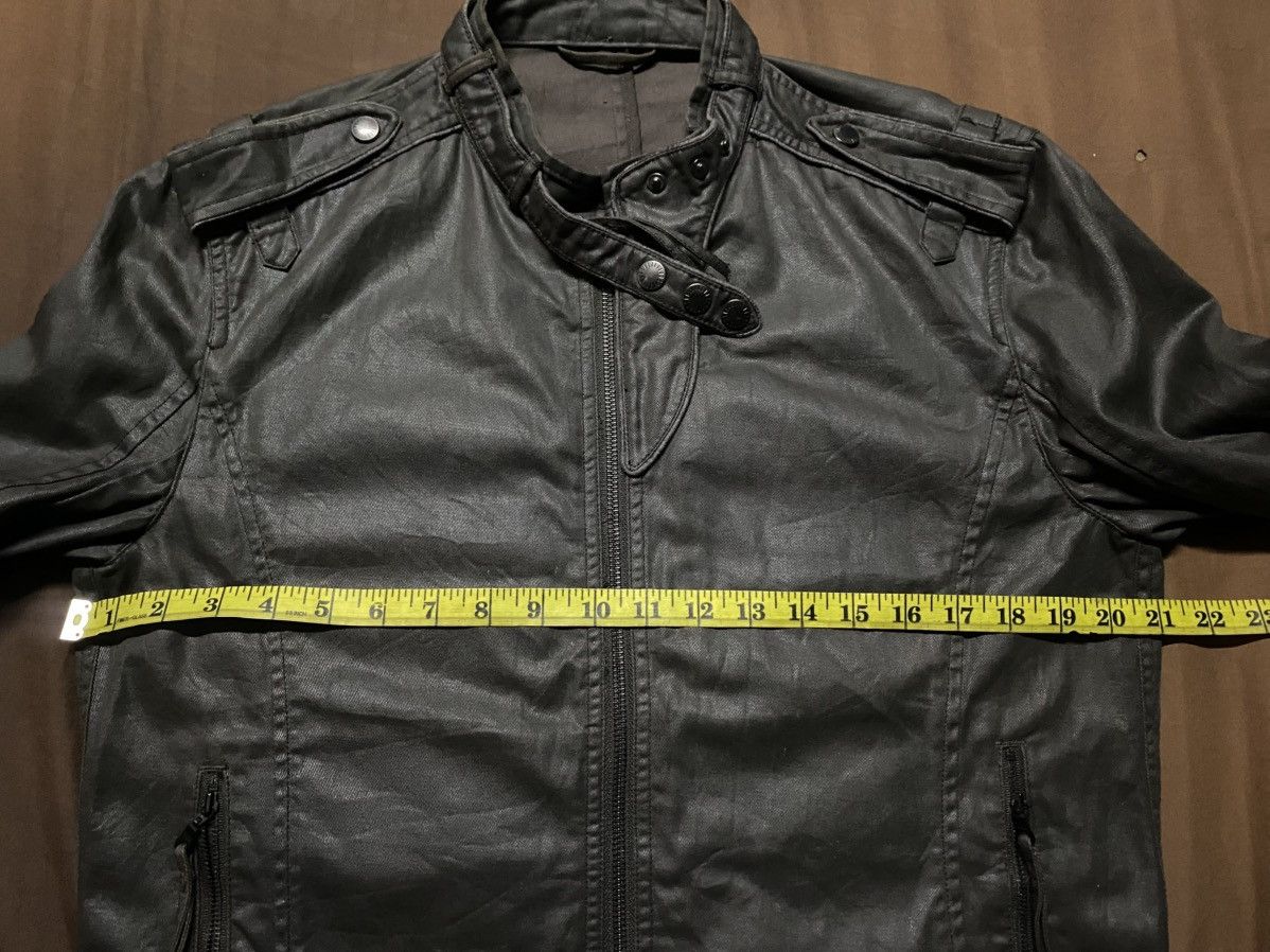 Japanese Brand M.F. Editorial Black Bikers Jacket Size US L / EU 52-54 / 3 - 10 Thumbnail
