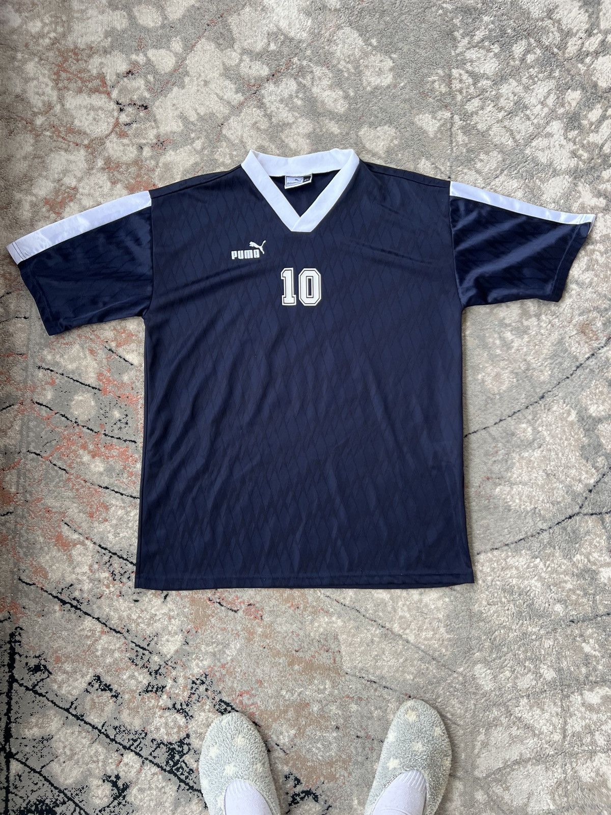 Puma Vintage Puma Football Jersey Size US XL / EU 56 / 4 - 1 Thumbnail