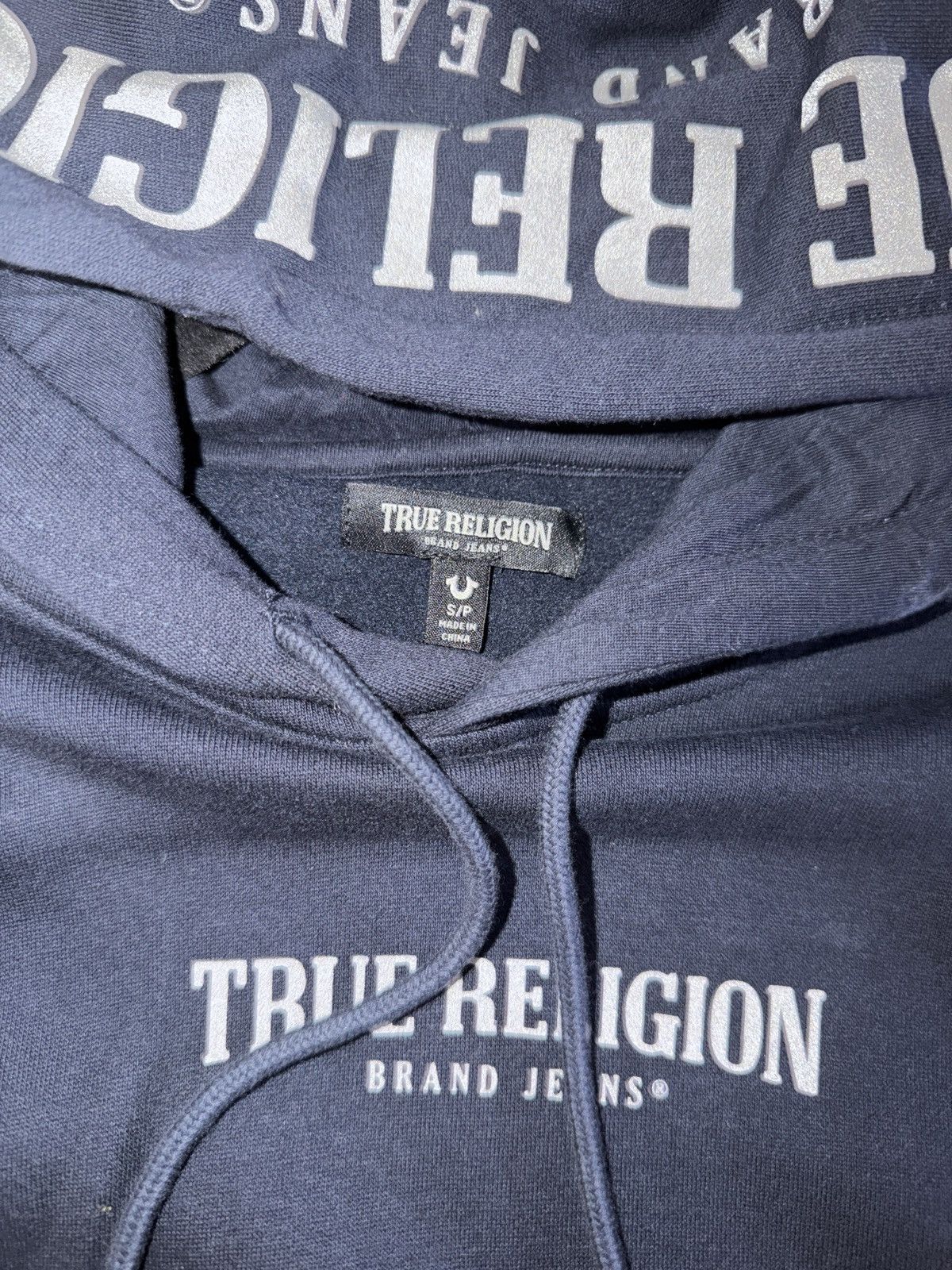 True Religion Navy Blue Pullover Size US S / EU 44-46 / 1 - 4 Thumbnail