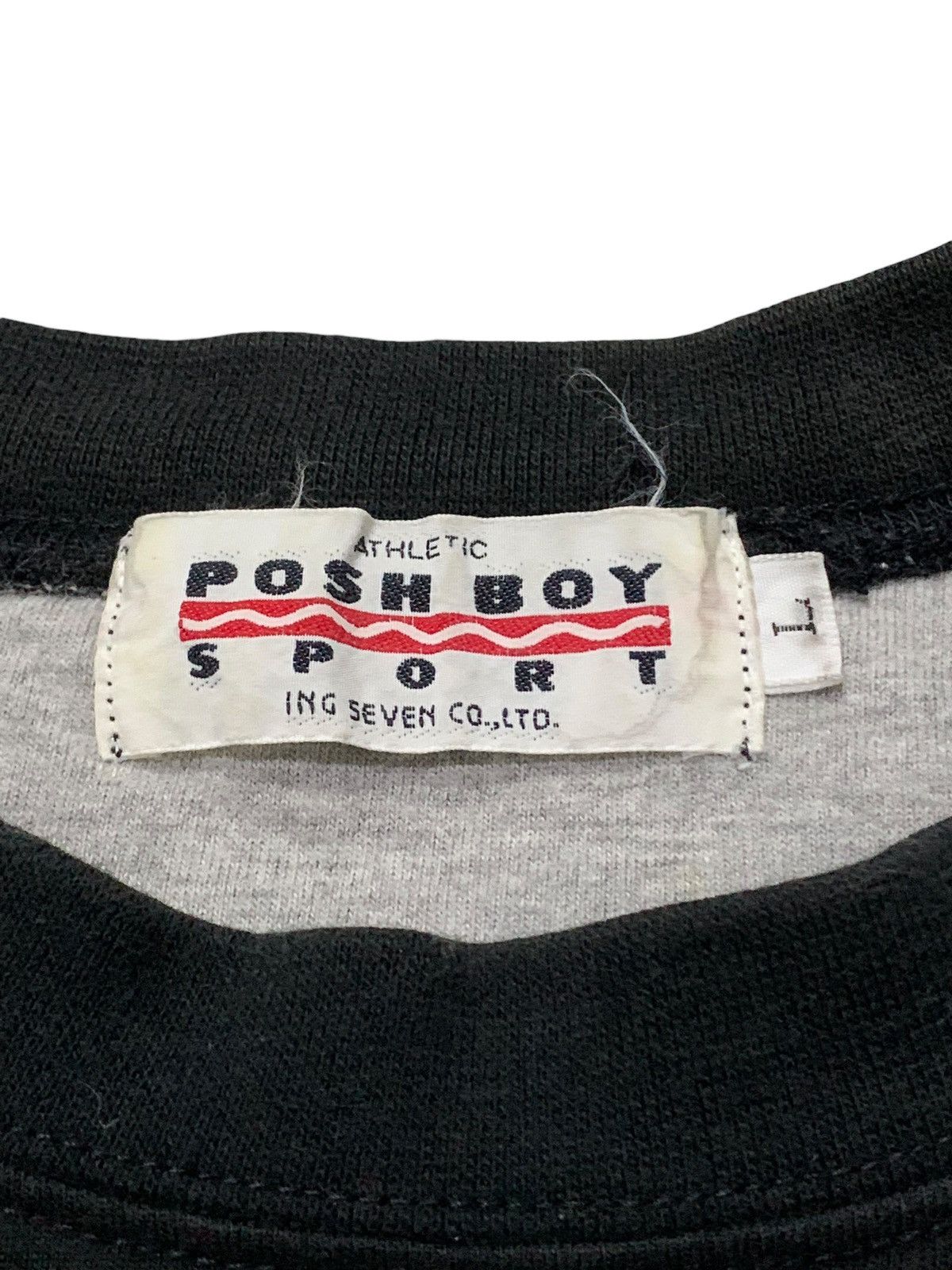 Beauty Beast × Japanese Brand Poshboy Sport Japan Reworked Cut & Sew Layer Tshirt Size US M / EU 48-50 / 2 - 6 Thumbnail