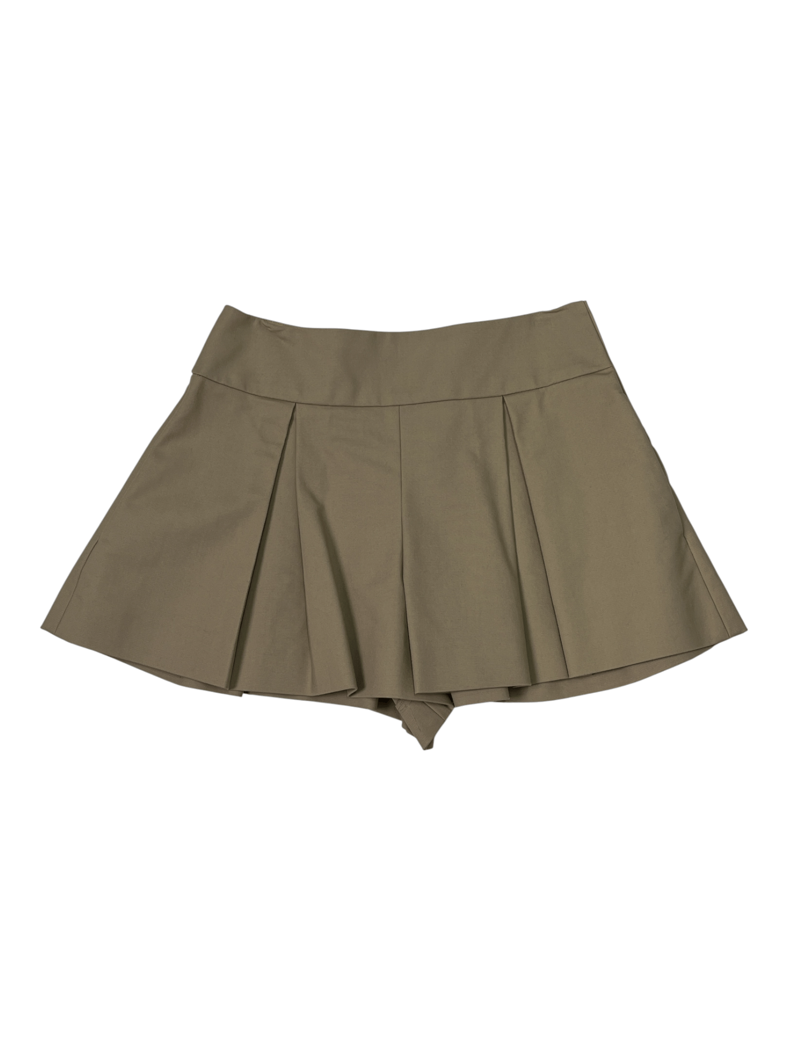 RED Valentino Red Valentino Beige Flare Shorts Size 26" / US 2 / IT 38 - 1 Thumbnail