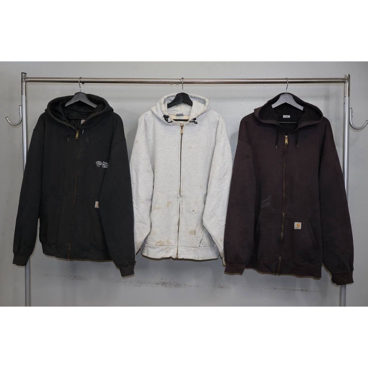 Carhartt Vintage Carhartt Hoodie Sweatshirt Lot Of 3 Sz 2XL Work Size US XXL / EU 58 / 5 - 1 Thumbnail