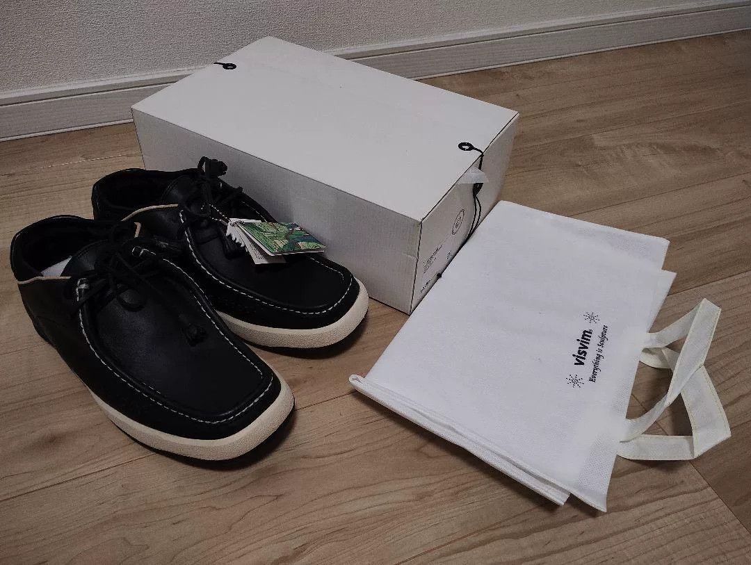 Visvim VISVIM POLKE Black US9.5 Deadstock Size US 9.5 / EU 42-43 - 1 Thumbnail